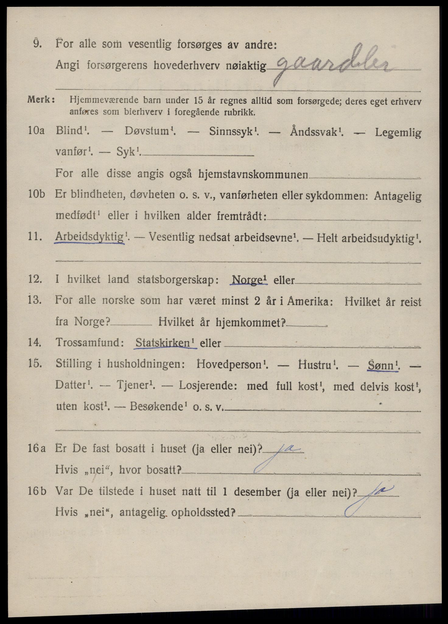 SAT, Folketelling 1920 for 1523 Sunnylven herred, 1920, s. 3657