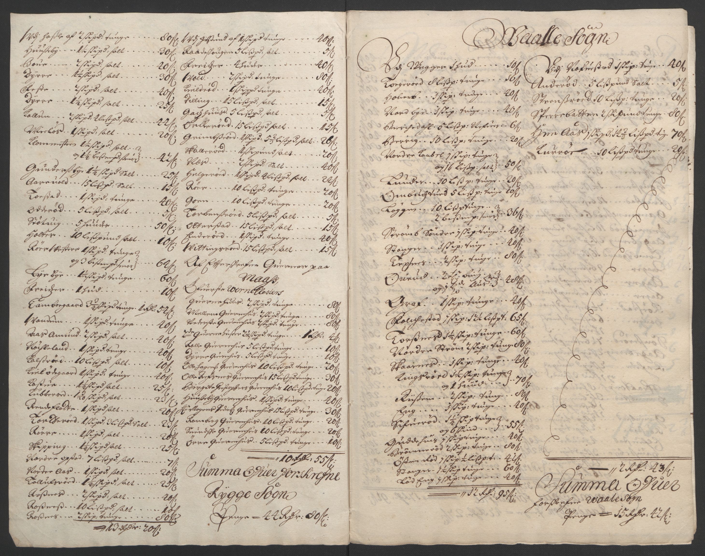 Rentekammeret inntil 1814, Reviderte regnskaper, Fogderegnskap, RA/EA-4092/R02/L0108: Fogderegnskap Moss og Verne kloster, 1692-1693, s. 126