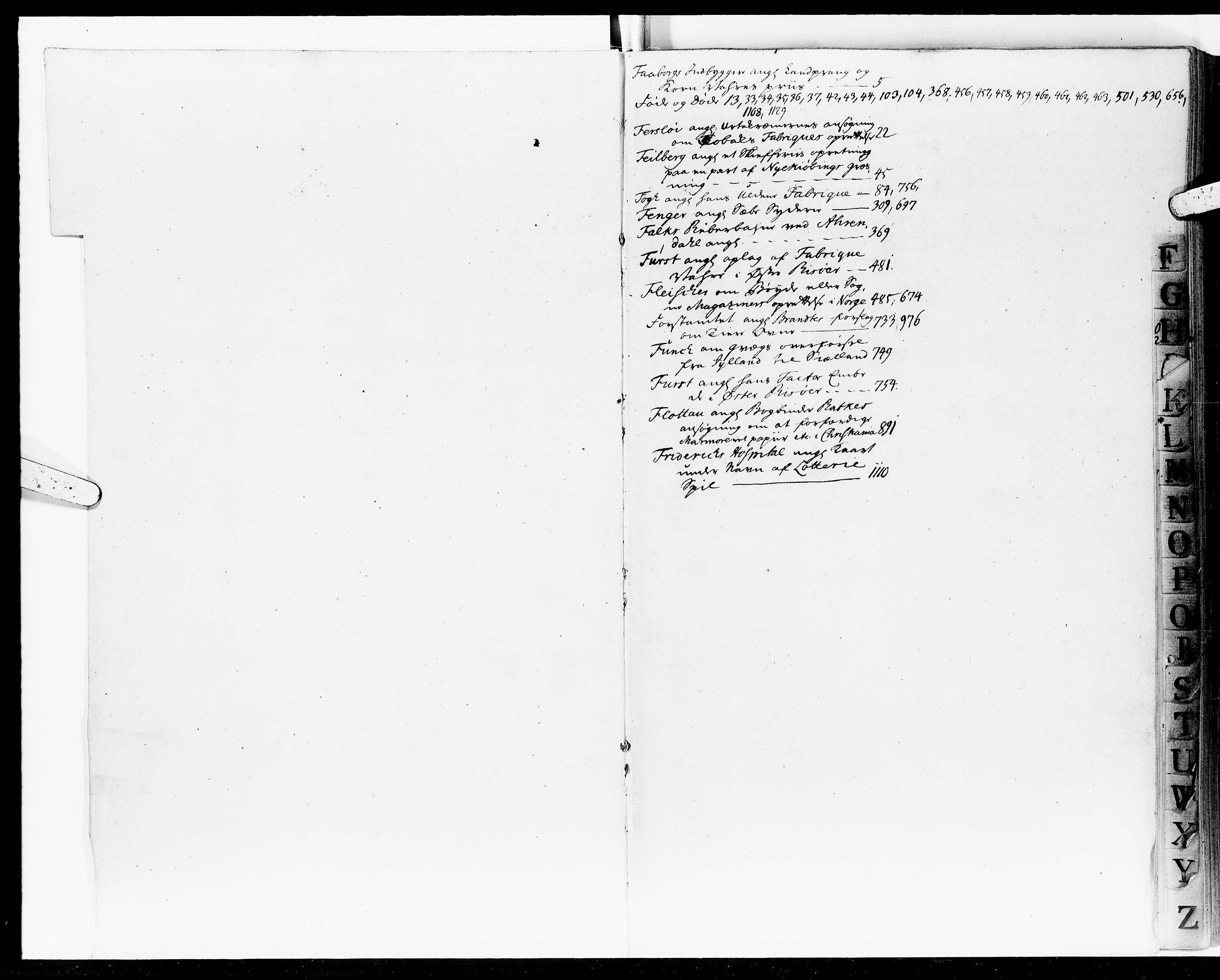 Kommercekollegiet, Dansk-Norske Sekretariat, DRA/A-0001/11/57: Journal nr. 9, 1761-1763