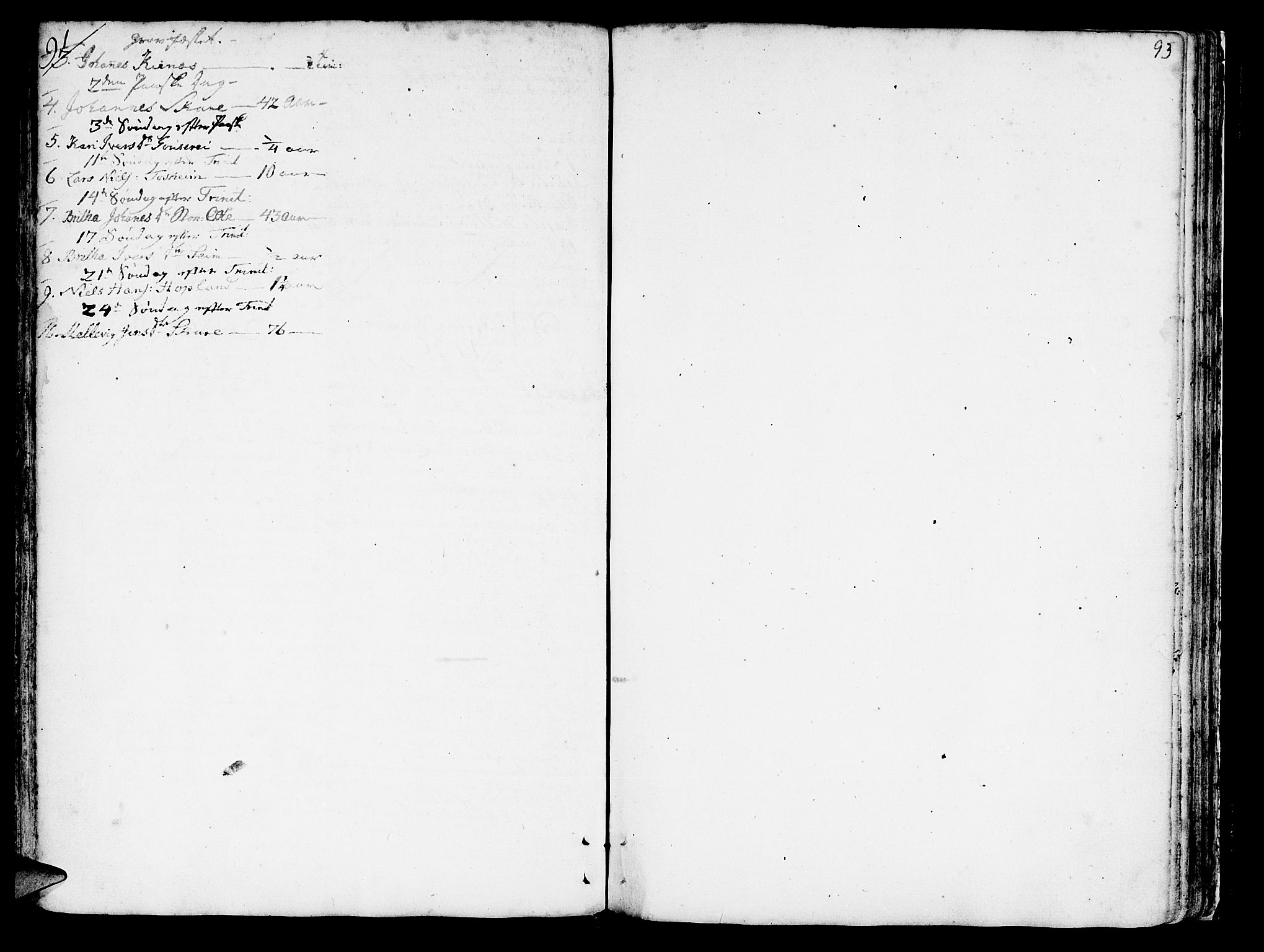 Hosanger sokneprestembete, SAB/A-75801/H/Haa: Ministerialbok nr. A 2 /2, 1767-1793, s. 93