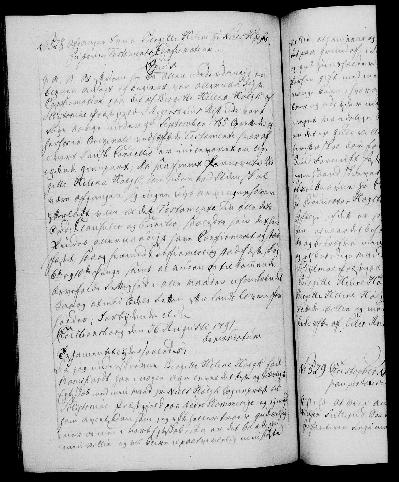 Danske Kanselli 1572-1799, RA/EA-3023/F/Fc/Fca/Fcaa/L0053: Norske registre, 1790-1791, s. 731b