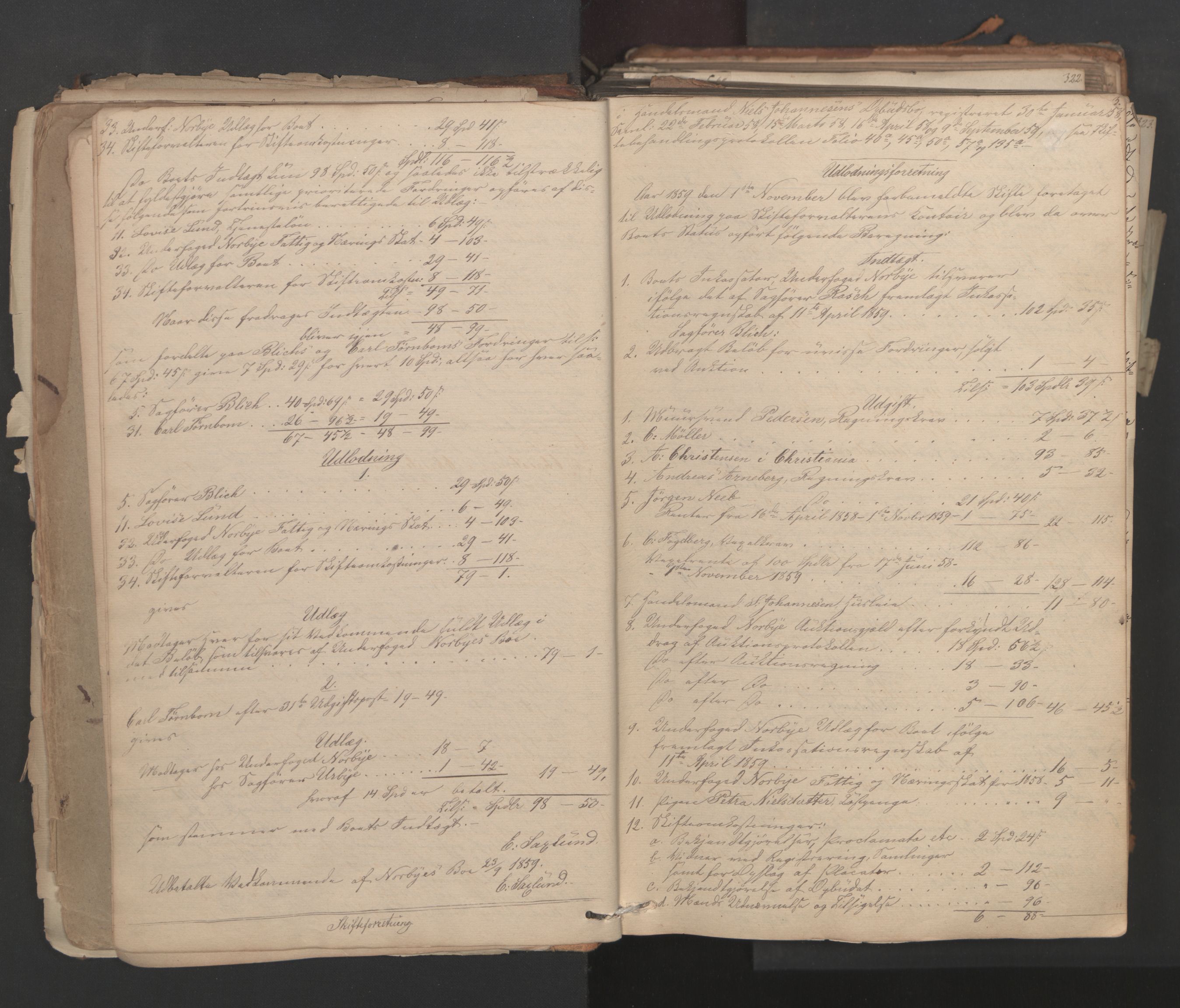 Halden byfogd, AV/SAO-A-10865/H/He/L0002: Skifteutlodningsprotokoll, 1859-1896, s. 2b-3a