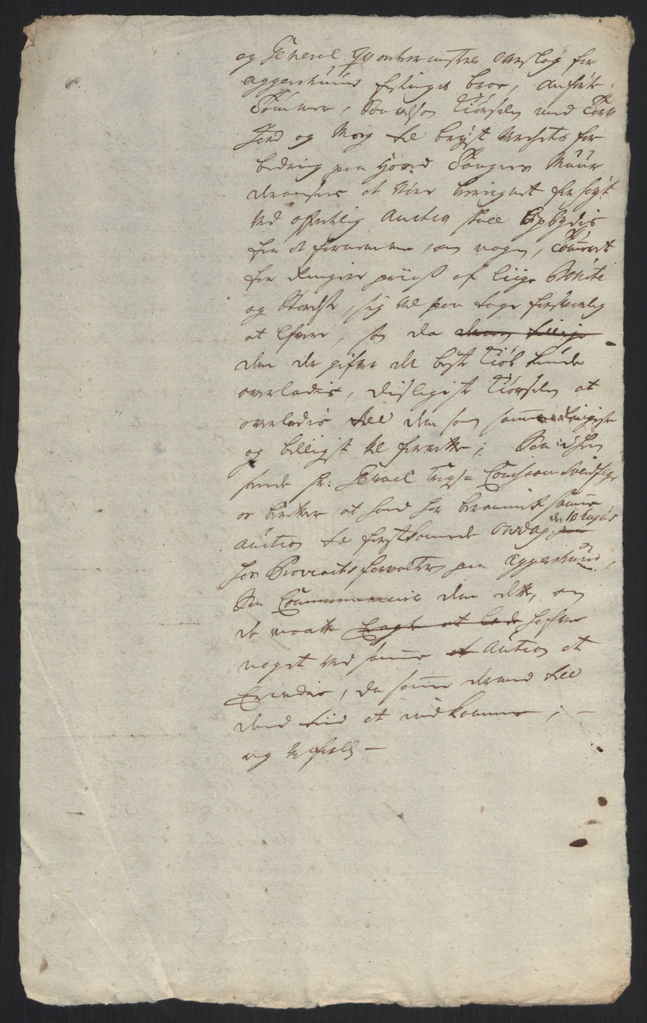 Kommanderende general (KG I) med Det norske krigsdirektorium, AV/RA-EA-5419/B/L0013: Kommanderende generals konsepter, 1730-1733, s. 46