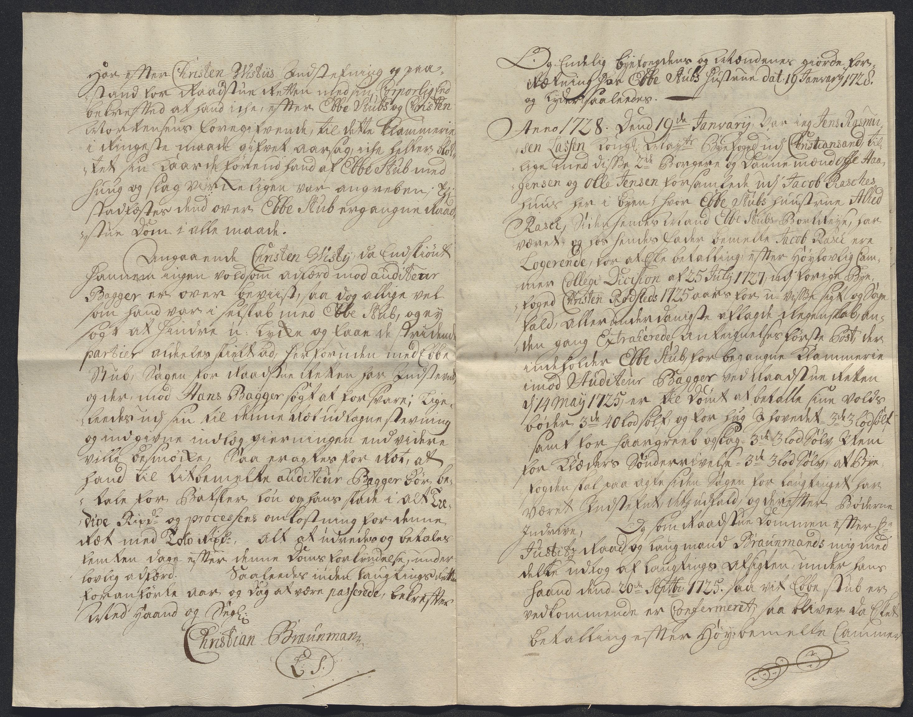 Rentekammeret inntil 1814, Reviderte regnskaper, Byregnskaper, AV/RA-EA-4066/R/Rm/L0286: [M19] Sikt og sakefall, 1719-1727, s. 649