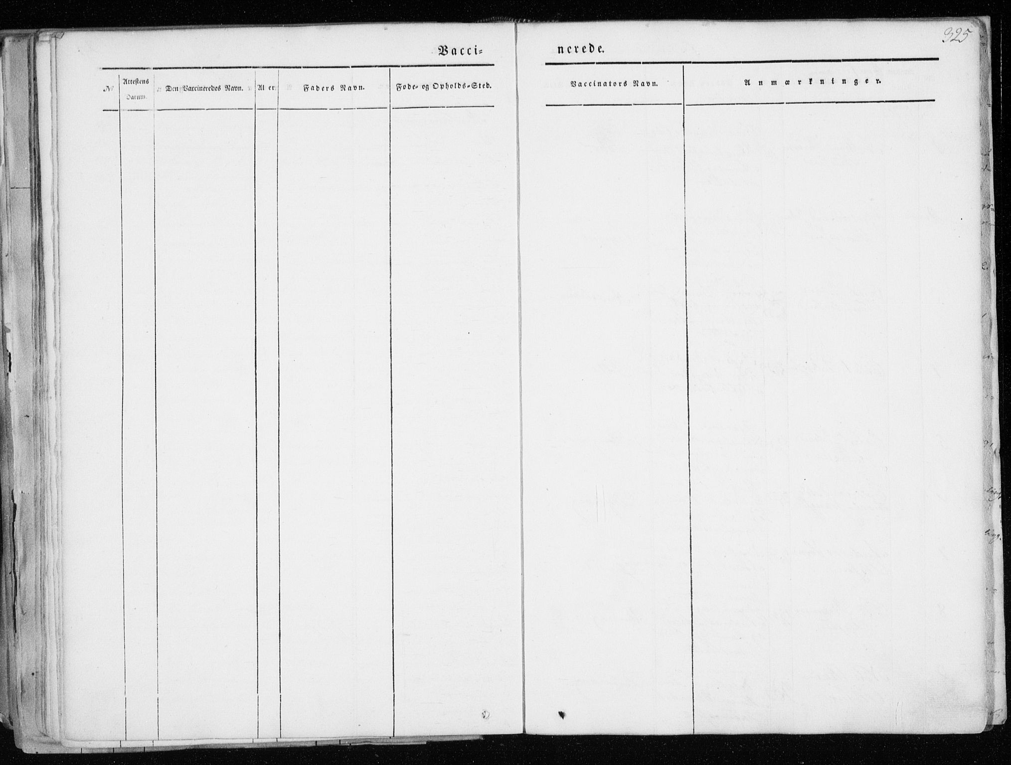 Tranøy sokneprestkontor, SATØ/S-1313/I/Ia/Iaa/L0006kirke: Ministerialbok nr. 6, 1844-1855, s. 325