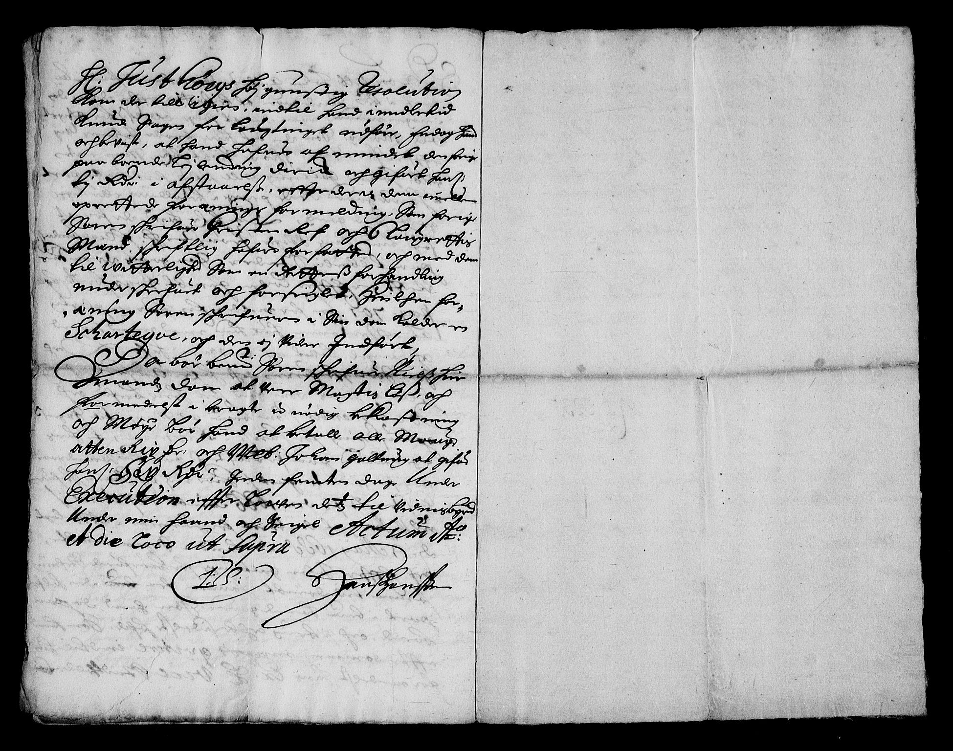 Stattholderembetet 1572-1771, RA/EA-2870/Af/L0003: Avskrifter av vedlegg til originale supplikker, nummerert i samsvar med supplikkbøkene, 1689-1691, s. 13