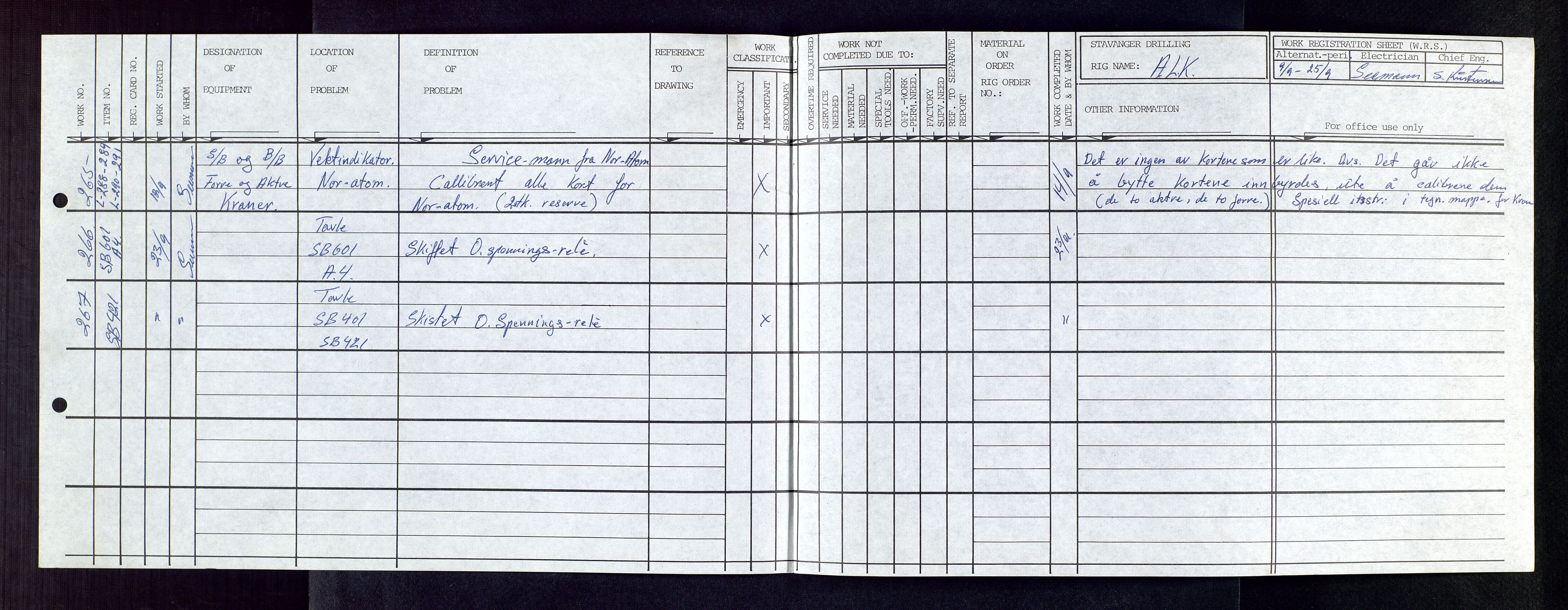 Pa 1503 - Stavanger Drilling AS, AV/SAST-A-101906/2/E/Eb/Eba/L0005: Sak og korrespondanse, 1976-1979