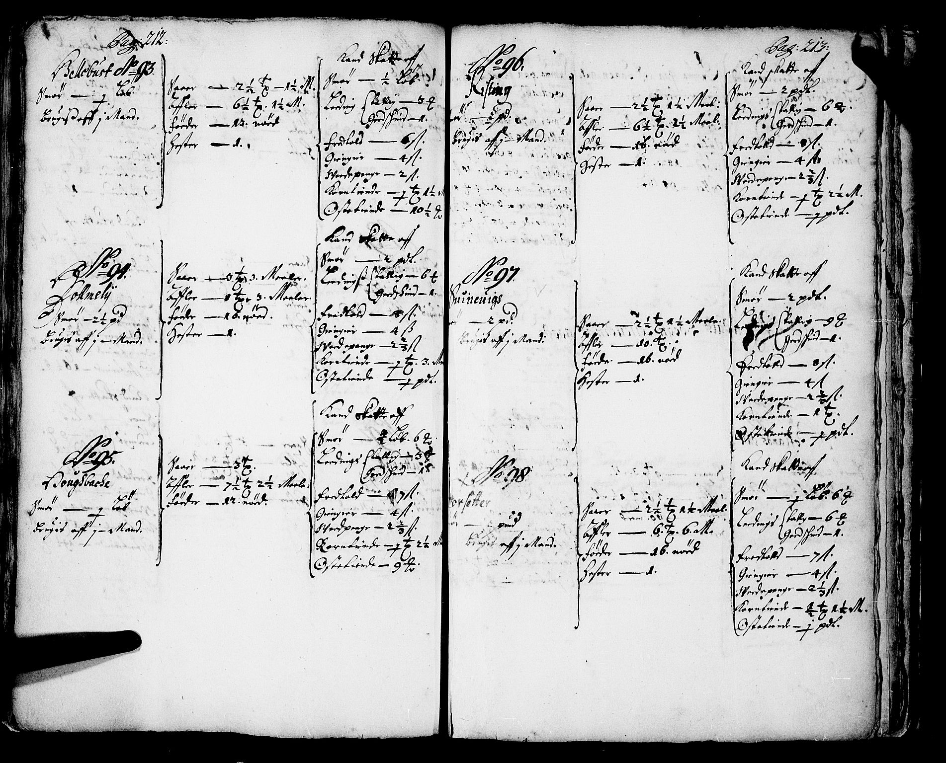 Rentekammeret inntil 1814, Realistisk ordnet avdeling, AV/RA-EA-4070/N/Nb/Nba/L0043: Sunnfjord fogderi, 1667, s. 212-213