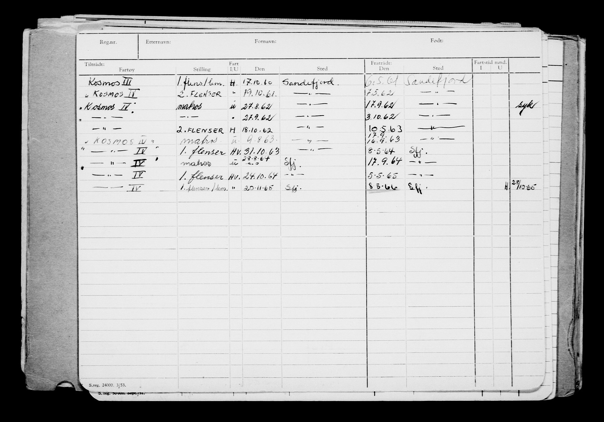 Direktoratet for sjømenn, AV/RA-S-3545/G/Gb/L0065: Hovedkort, 1906, s. 602