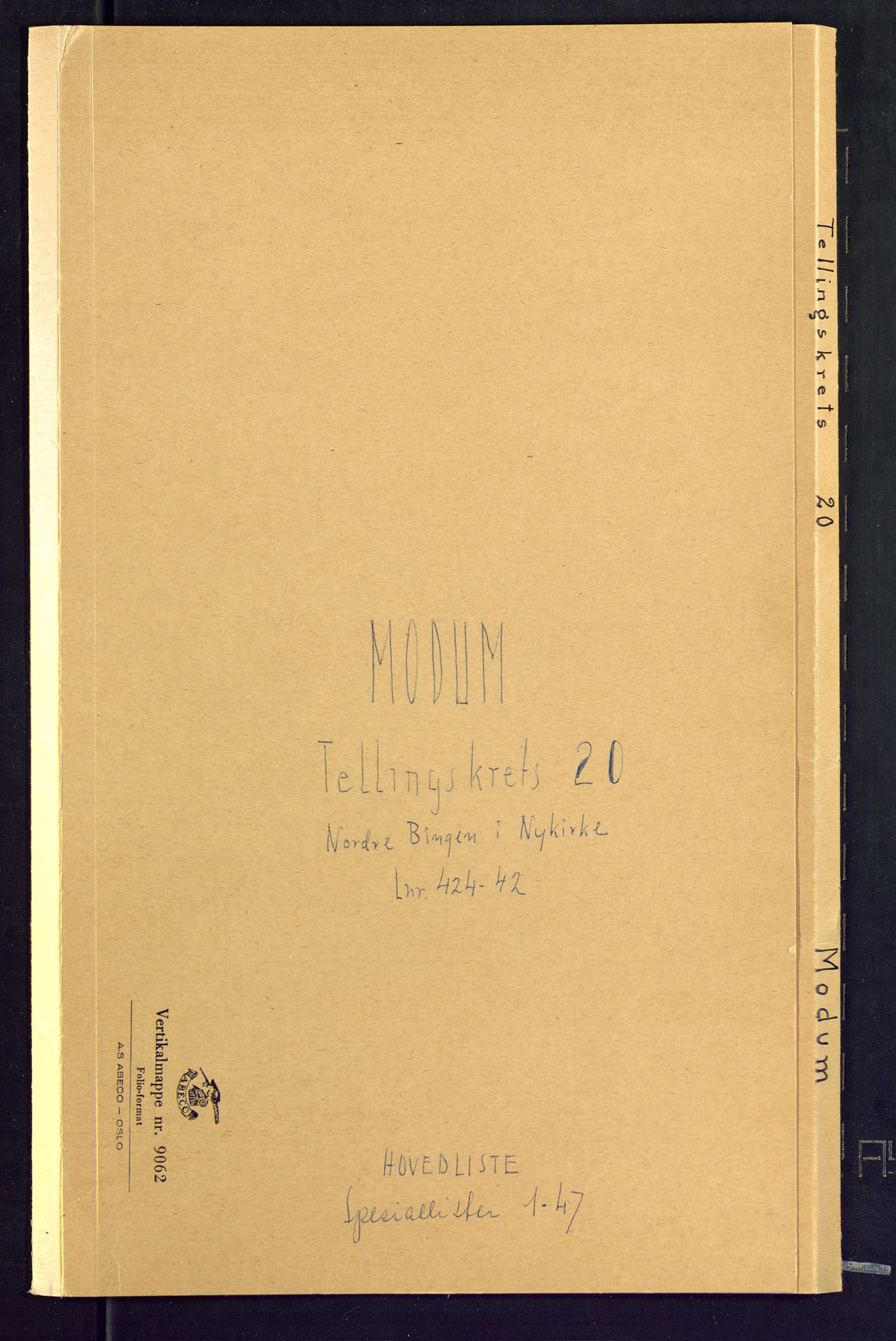 SAKO, Folketelling 1875 for 0623P Modum prestegjeld, 1875, s. 77