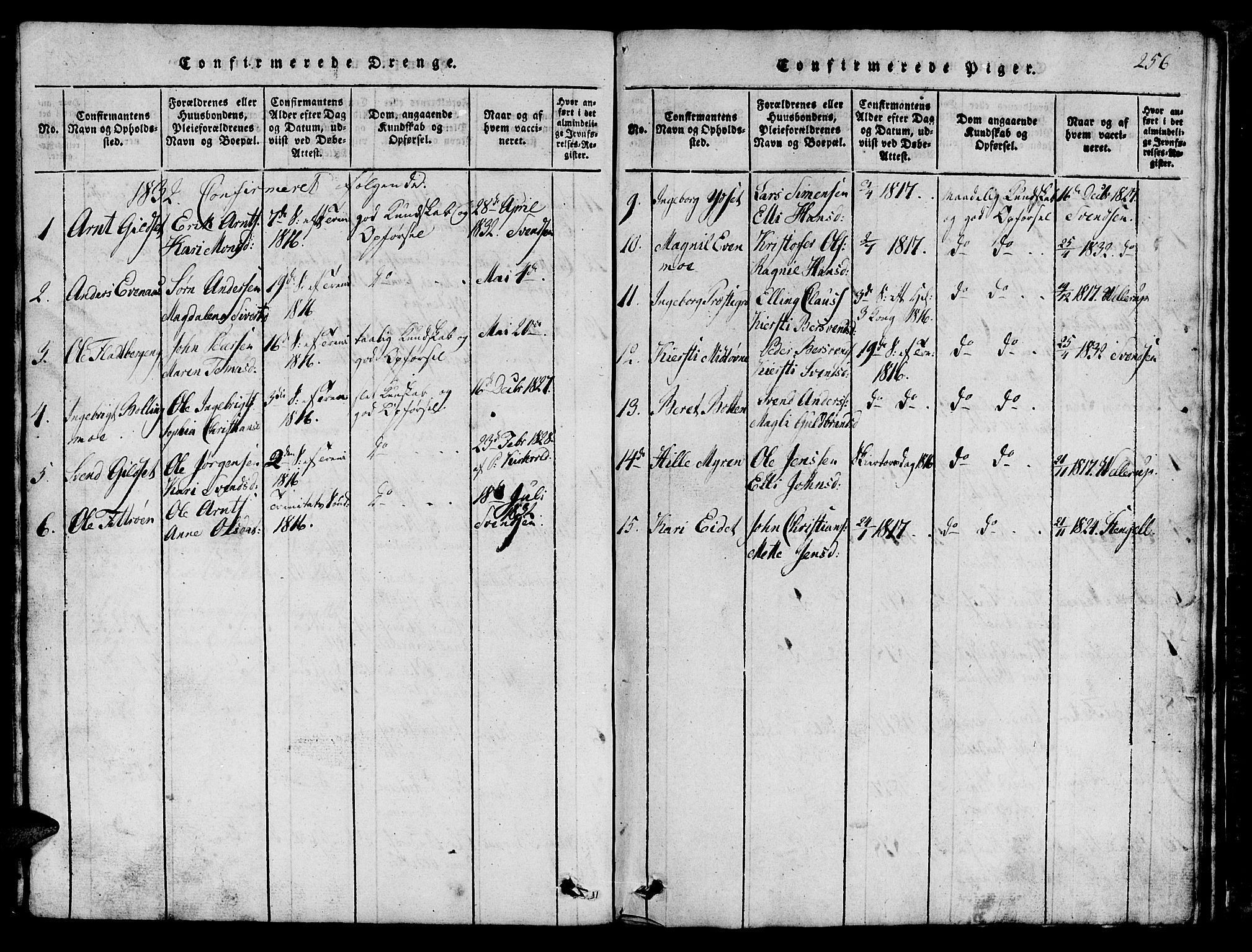 Ministerialprotokoller, klokkerbøker og fødselsregistre - Sør-Trøndelag, AV/SAT-A-1456/685/L0976: Klokkerbok nr. 685C01, 1817-1878, s. 246