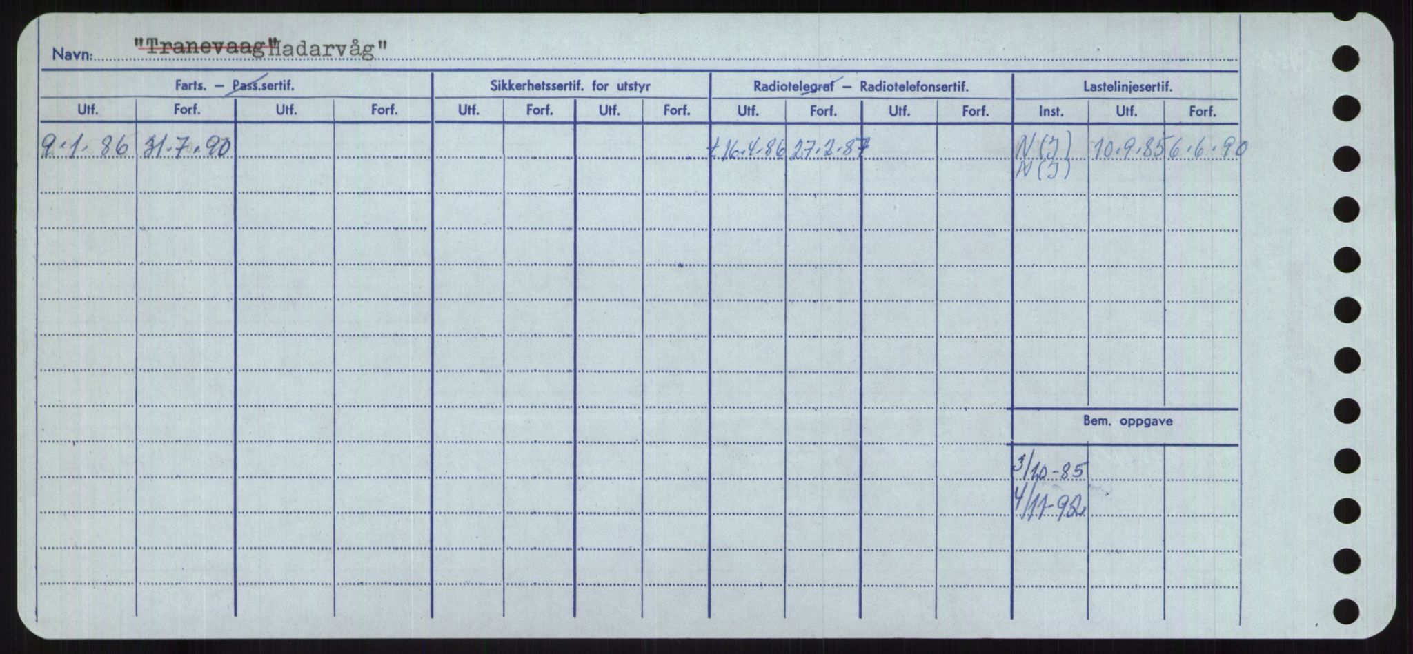 Sjøfartsdirektoratet med forløpere, Skipsmålingen, RA/S-1627/H/Ha/L0002/0002: Fartøy, Eik-Hill / Fartøy, G-Hill, s. 384