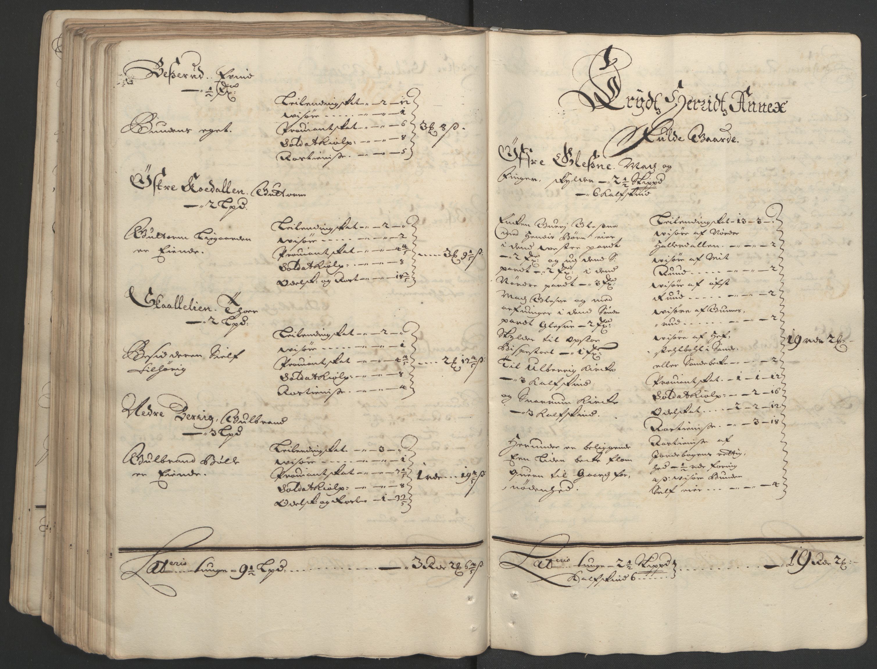 Rentekammeret inntil 1814, Reviderte regnskaper, Fogderegnskap, AV/RA-EA-4092/R22/L1451: Fogderegnskap Ringerike, Hallingdal og Buskerud, 1694, s. 201