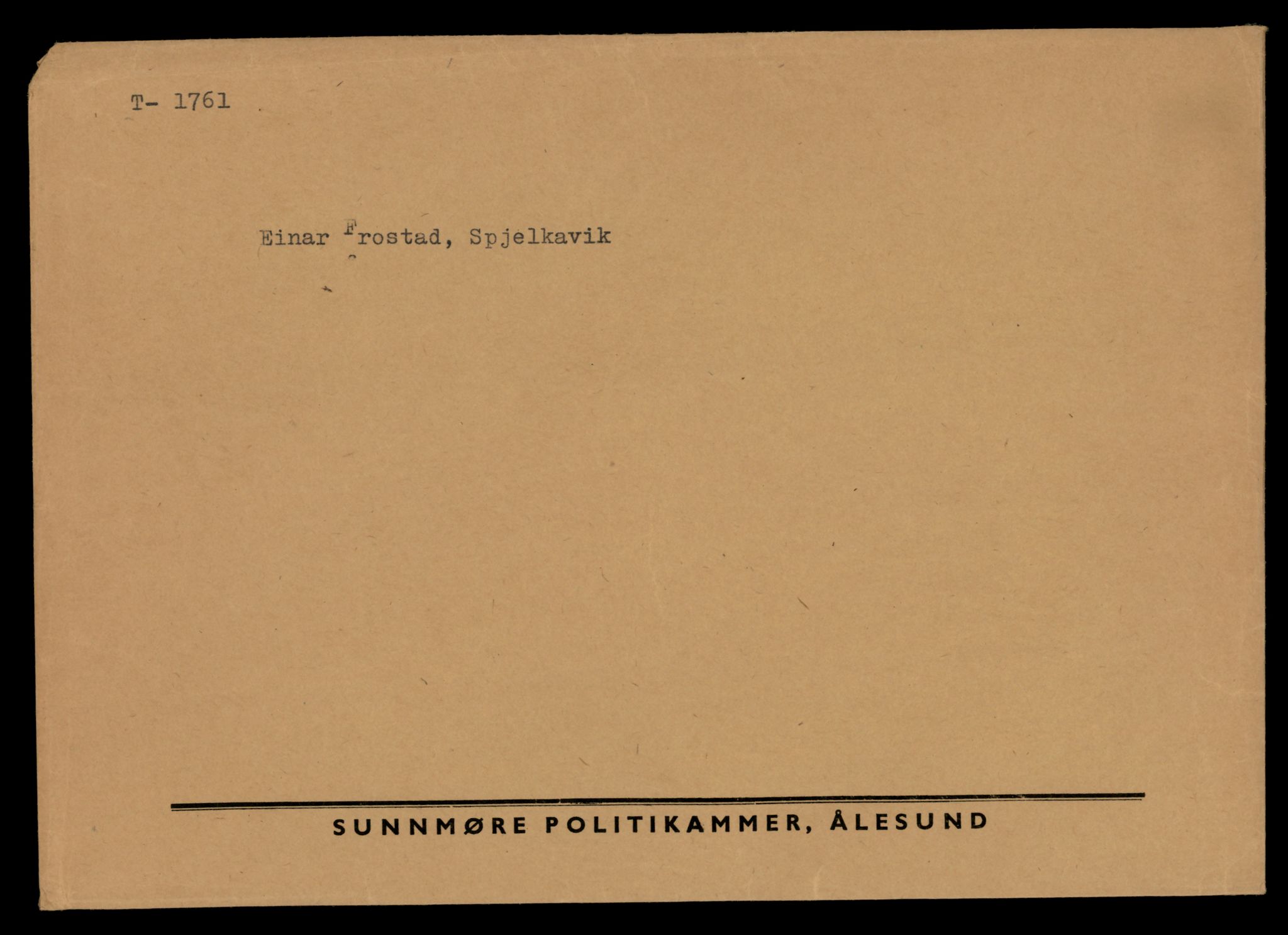 Møre og Romsdal vegkontor - Ålesund trafikkstasjon, AV/SAT-A-4099/F/Fe/L0015: Registreringskort for kjøretøy T 1700 - T 1850, 1927-1998, s. 1210