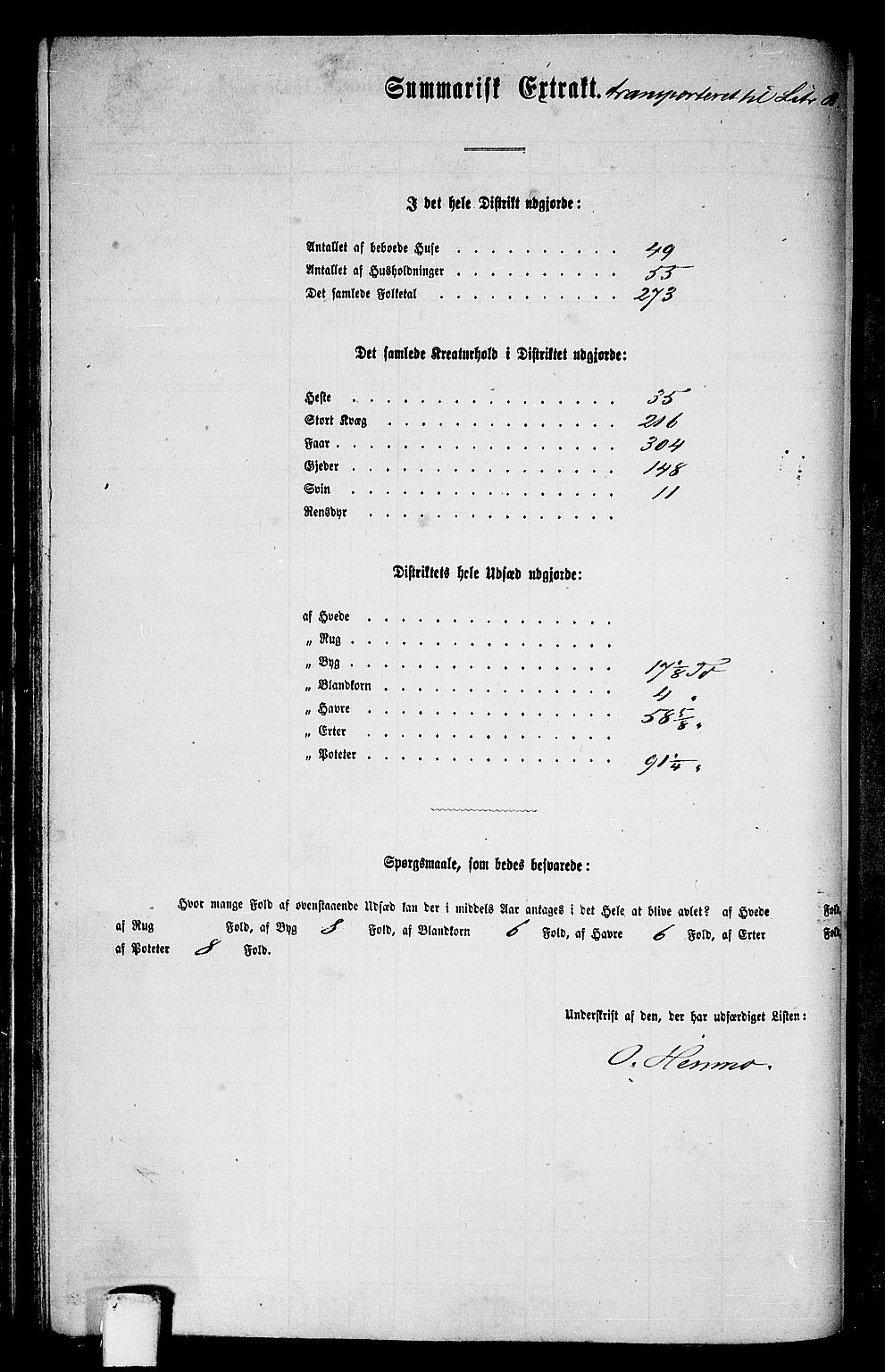 RA, Folketelling 1865 for 1664P Selbu prestegjeld, 1865, s. 60