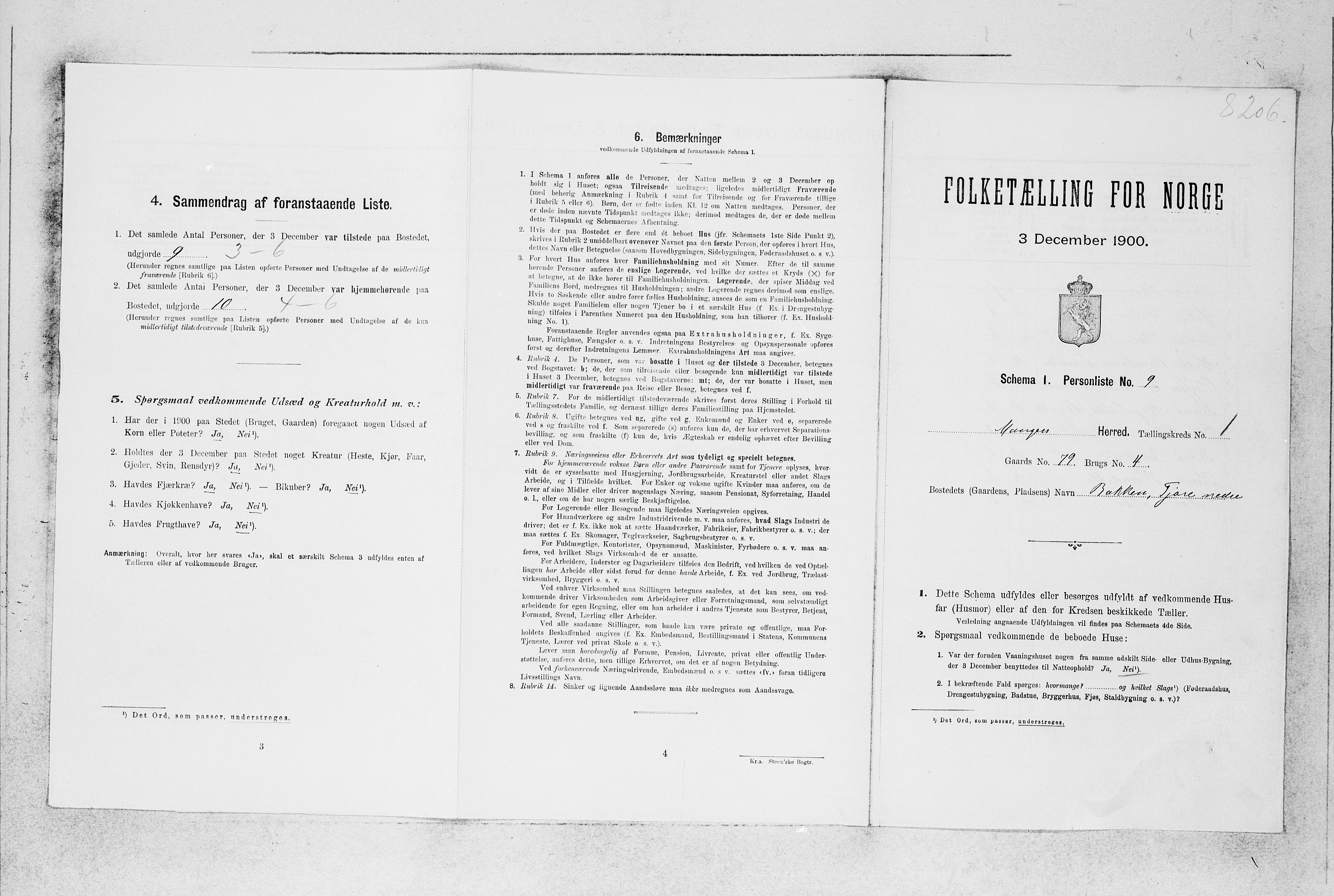 SAB, Folketelling 1900 for 1261 Manger herred, 1900, s. 139