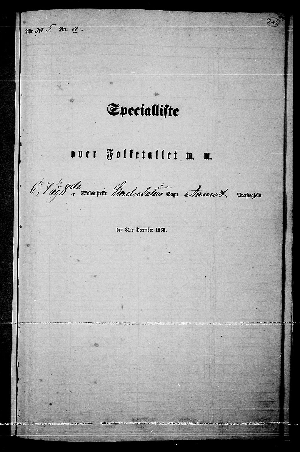RA, Folketelling 1865 for 0429P Åmot prestegjeld, 1865, s. 210