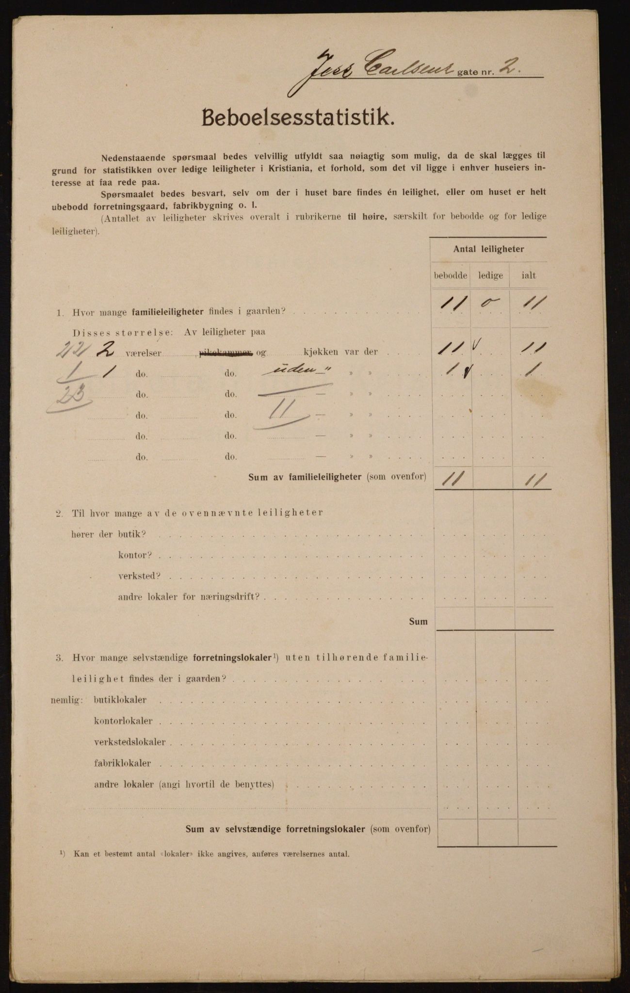OBA, Kommunal folketelling 1.2.1910 for Kristiania, 1910, s. 45669