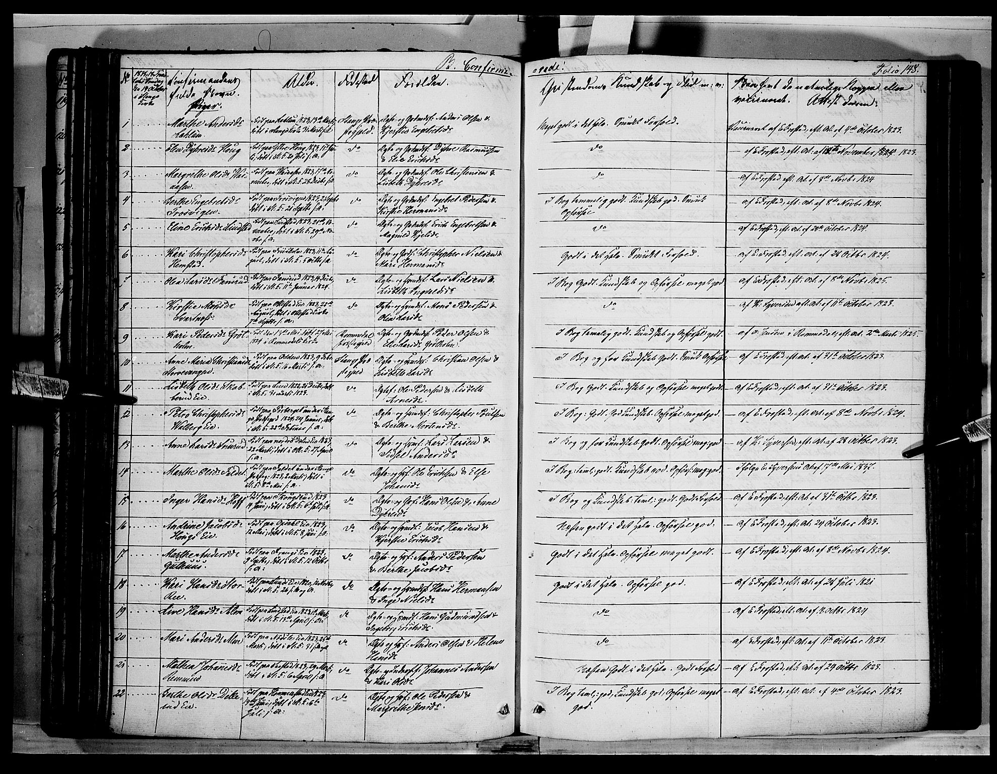 Stange prestekontor, AV/SAH-PREST-002/K/L0010: Ministerialbok nr. 10, 1835-1845, s. 148