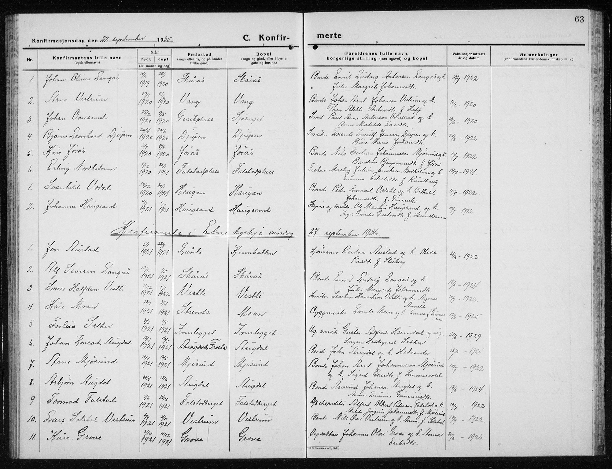 Ministerialprotokoller, klokkerbøker og fødselsregistre - Nord-Trøndelag, AV/SAT-A-1458/719/L0180: Klokkerbok nr. 719C01, 1878-1940, s. 63