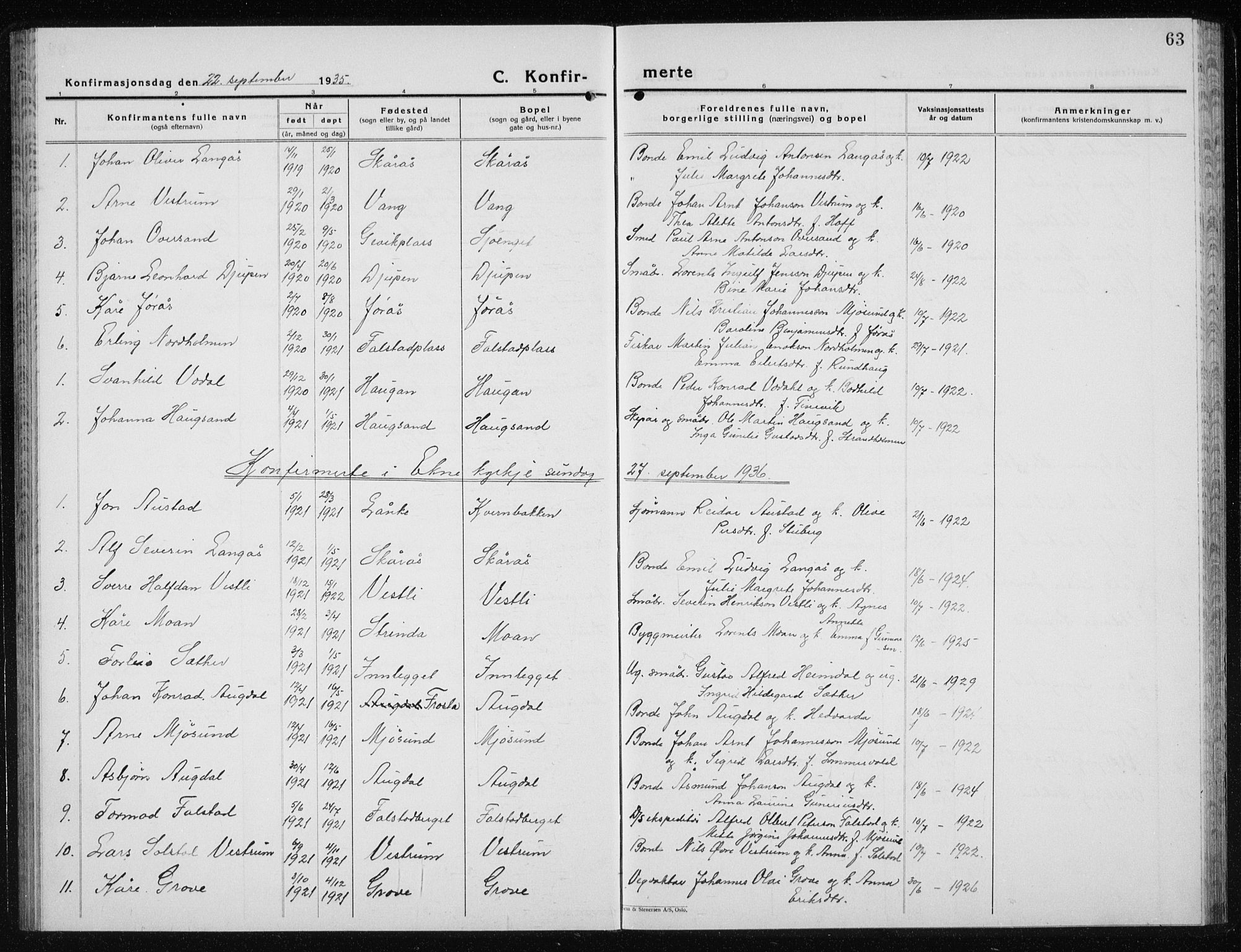 Ministerialprotokoller, klokkerbøker og fødselsregistre - Nord-Trøndelag, SAT/A-1458/719/L0180: Klokkerbok nr. 719C01, 1878-1940, s. 63