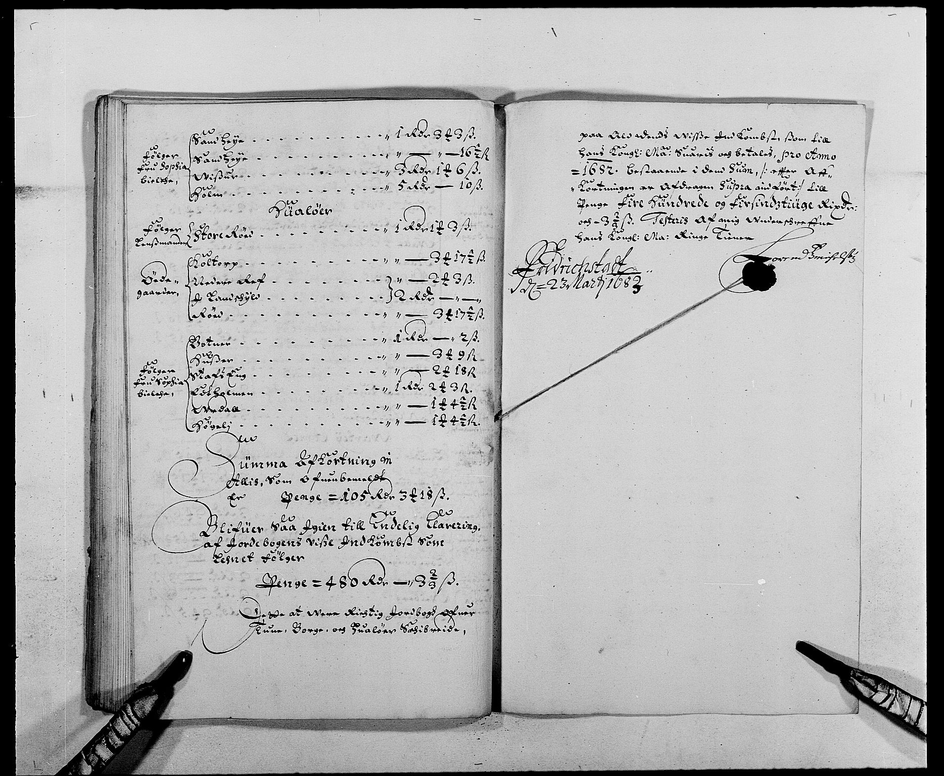 Rentekammeret inntil 1814, Reviderte regnskaper, Fogderegnskap, RA/EA-4092/R03/L0114: Fogderegnskap Onsøy, Tune, Veme og Åbygge fogderi, 1678-1683, s. 223