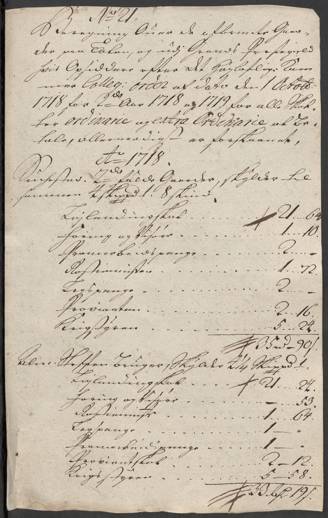 Rentekammeret inntil 1814, Reviderte regnskaper, Fogderegnskap, RA/EA-4092/R18/L1320: Fogderegnskap Hadeland, Toten og Valdres, 1718, s. 221