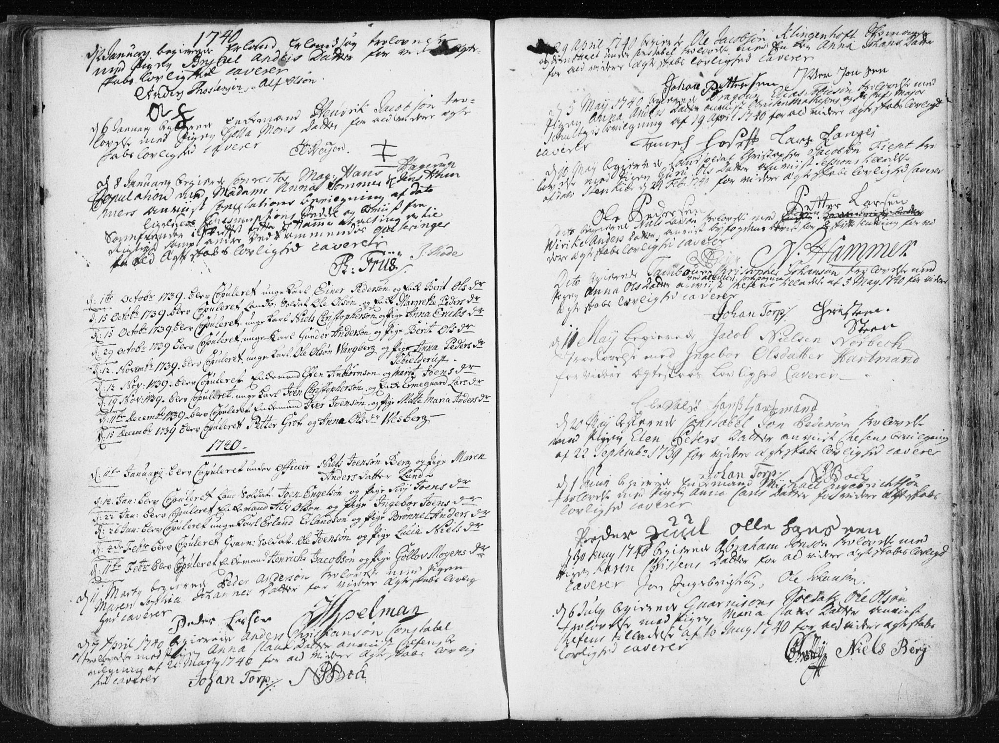 Ministerialprotokoller, klokkerbøker og fødselsregistre - Sør-Trøndelag, AV/SAT-A-1456/601/L0036: Ministerialbok nr. 601A04, 1729-1769