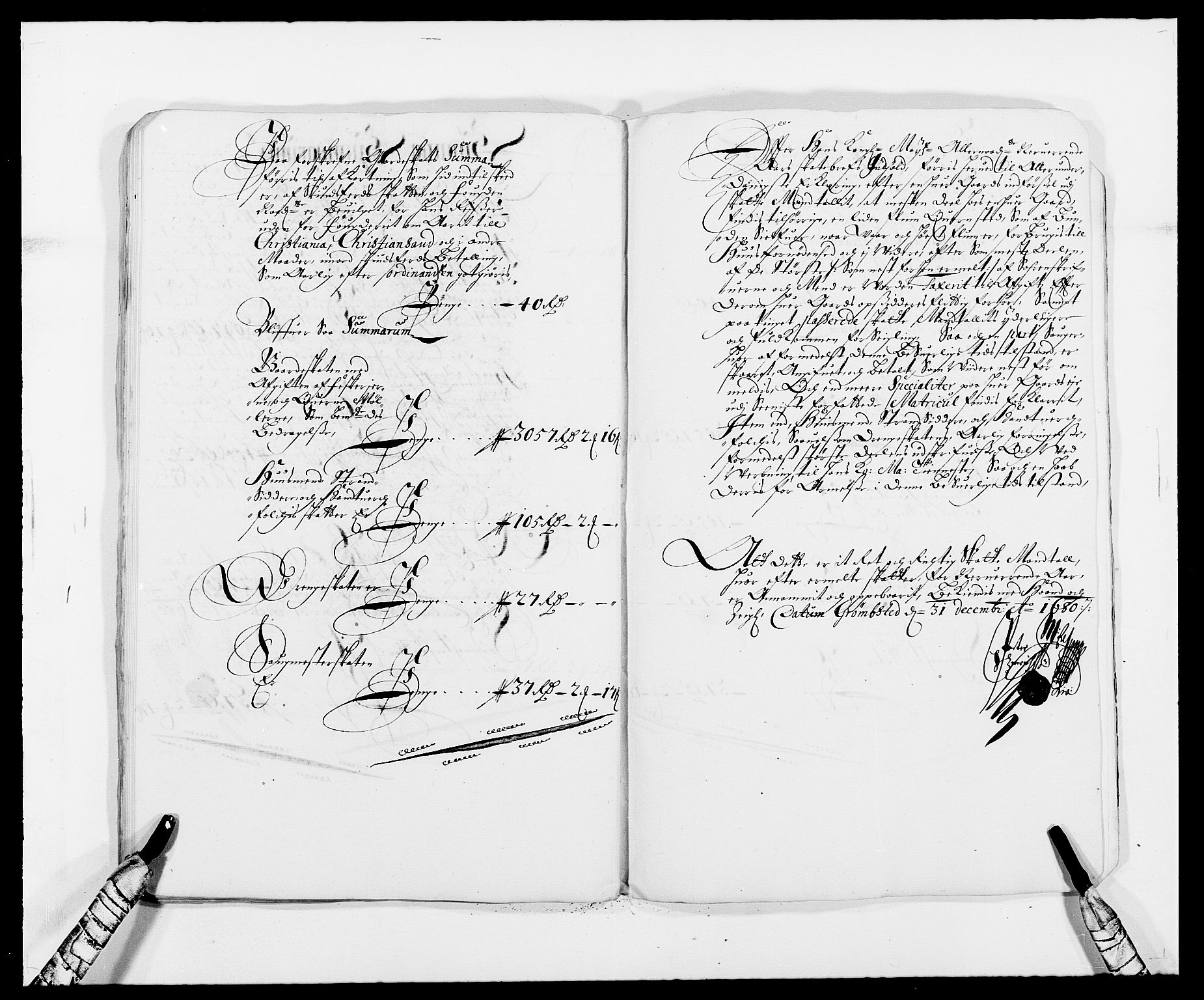 Rentekammeret inntil 1814, Reviderte regnskaper, Fogderegnskap, AV/RA-EA-4092/R39/L2304: Fogderegnskap Nedenes, 1680-1682, s. 82