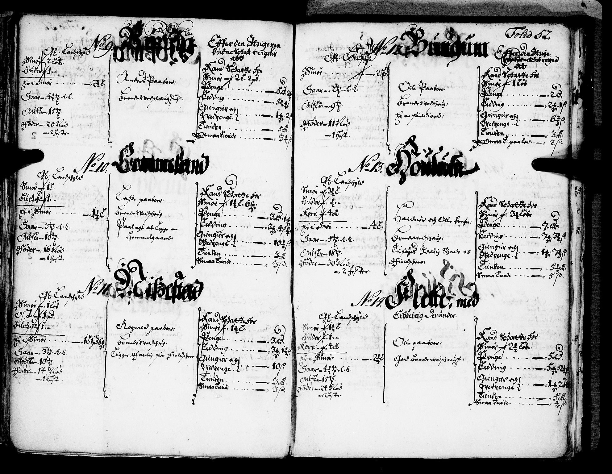 Rentekammeret inntil 1814, Realistisk ordnet avdeling, RA/EA-4070/N/Nb/Nba/L0042: Ytre Sogn fogderi, 1667, s. 51b-52a