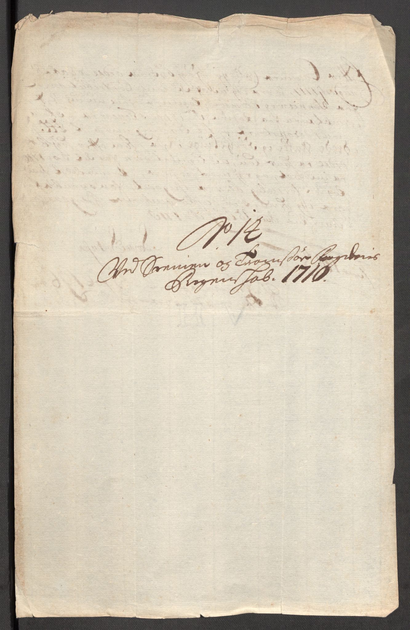 Rentekammeret inntil 1814, Reviderte regnskaper, Fogderegnskap, AV/RA-EA-4092/R68/L4757: Fogderegnskap Senja og Troms, 1708-1710, s. 301