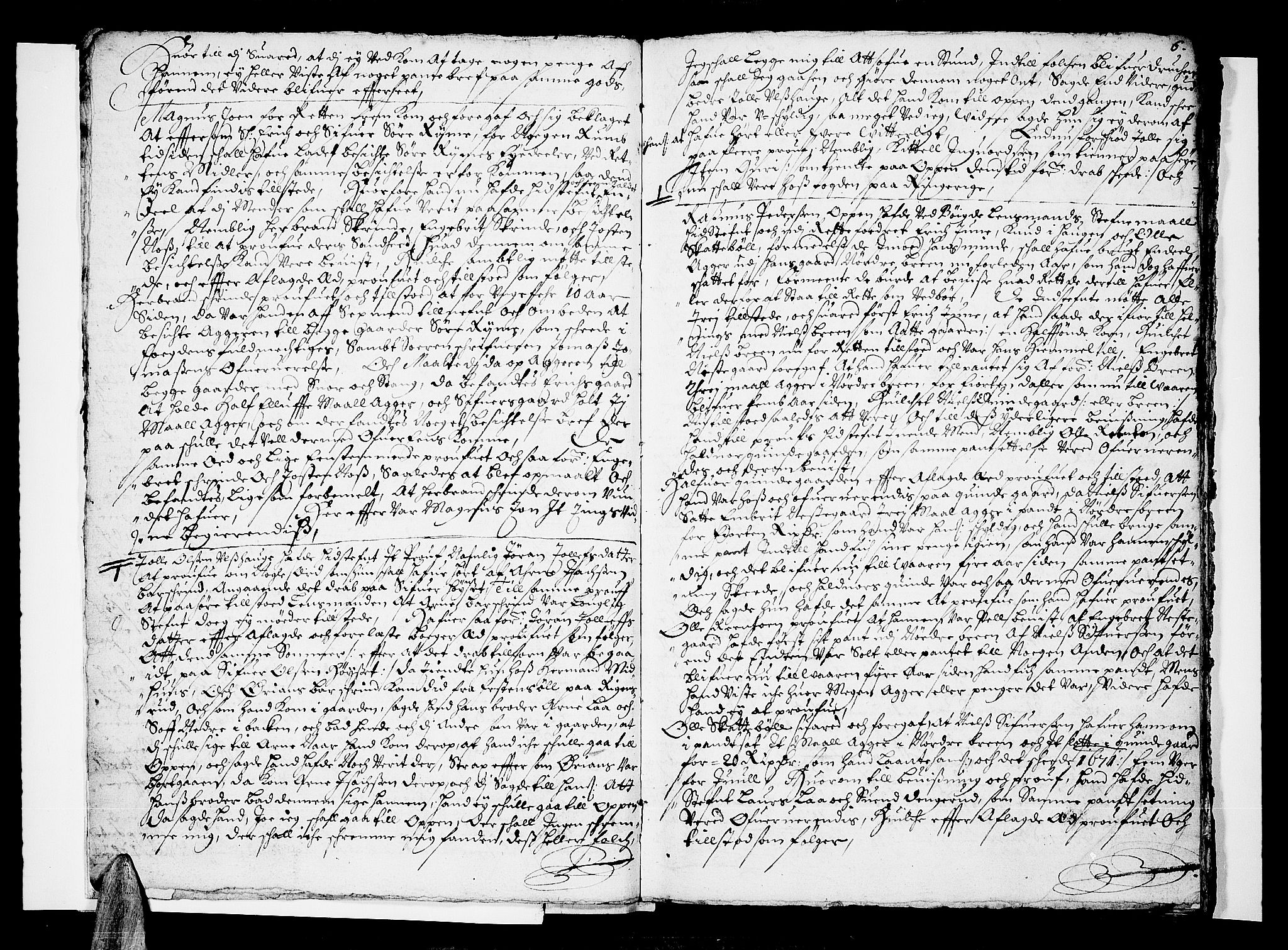 Ringerike og Hallingdal sorenskriveri, SAKO/A-81/F/Fa/Fab/L0004: Tingbok - Sorenskriveriet, 1675-1676, s. 6