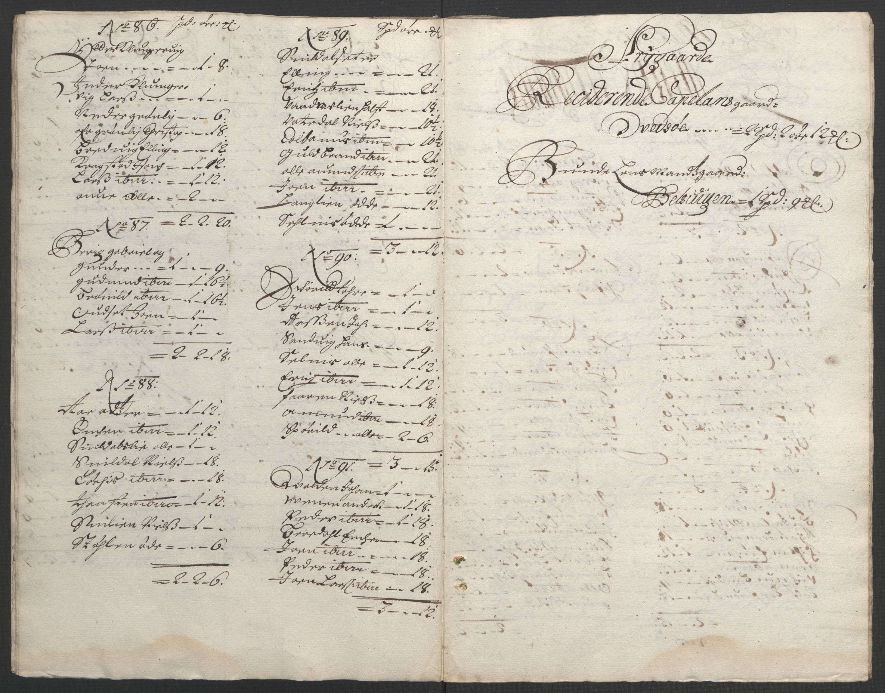 Rentekammeret inntil 1814, Reviderte regnskaper, Fogderegnskap, AV/RA-EA-4092/R57/L3849: Fogderegnskap Fosen, 1692-1693, s. 479