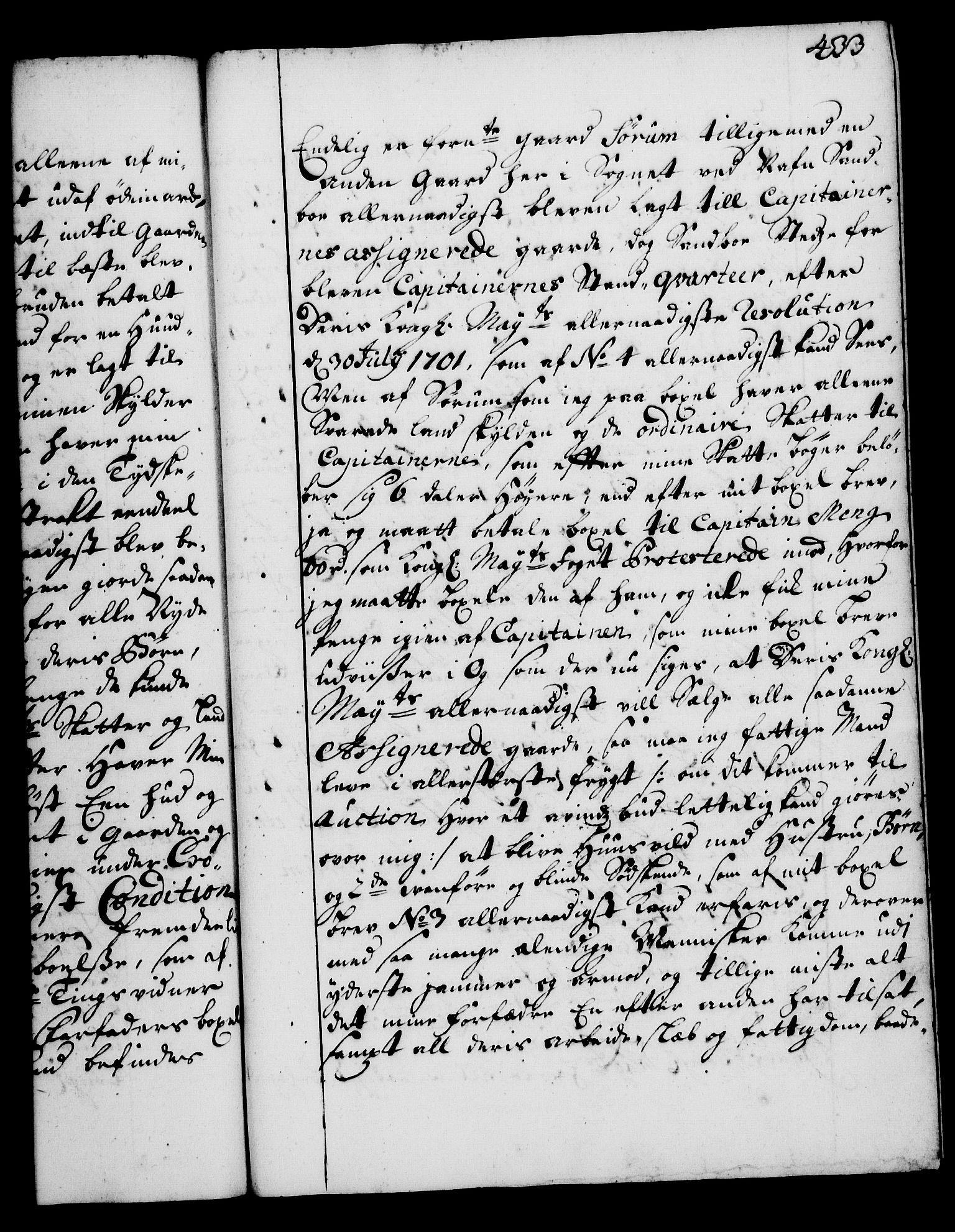Rentekammeret, Kammerkanselliet, RA/EA-3111/G/Gg/Gga/L0002: Norsk ekspedisjonsprotokoll med register (merket RK 53.2), 1723-1727, s. 433