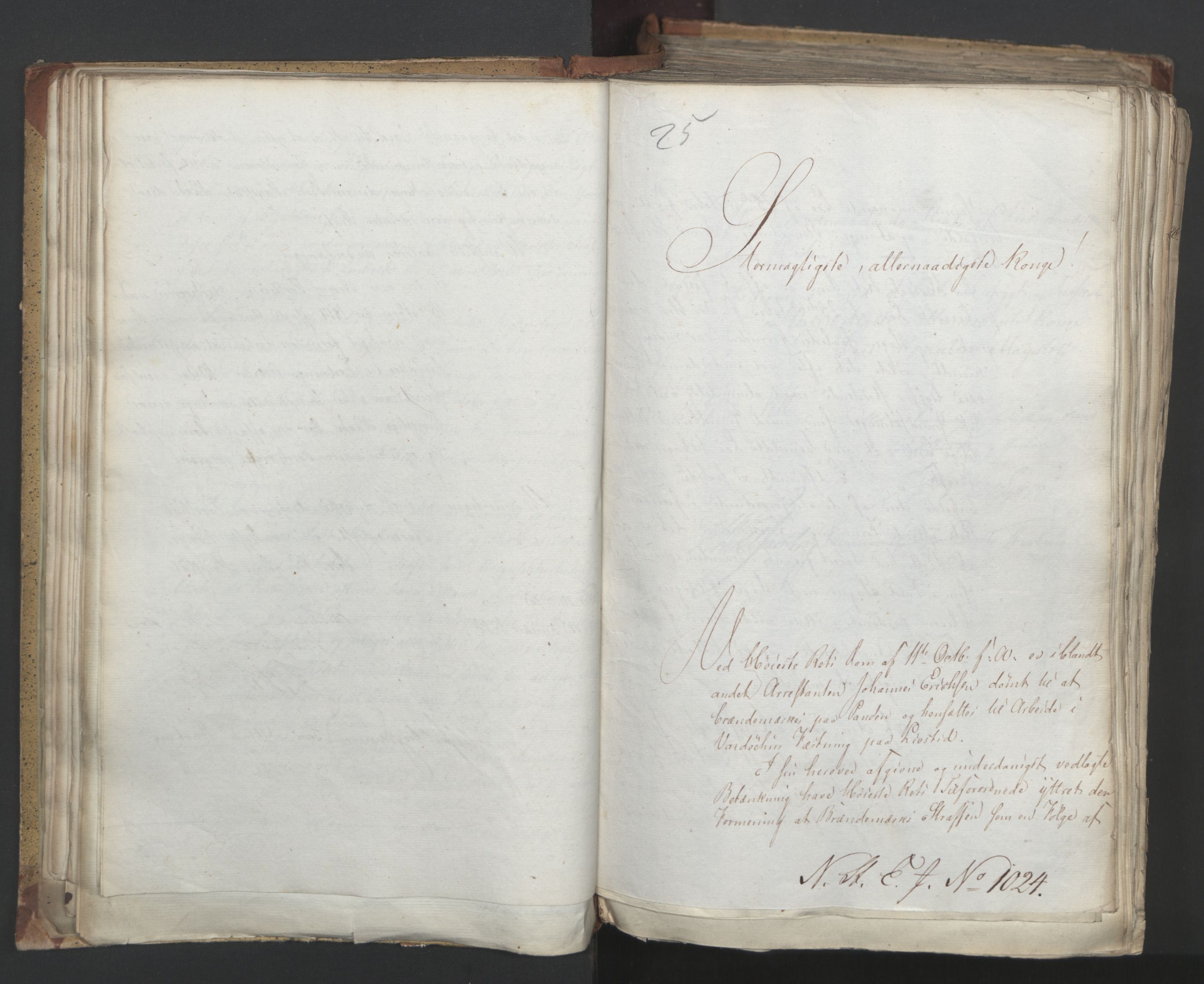 Statsrådsavdelingen i Stockholm, RA/S-1003/D/Da/L0005: Regjeringsinnstillinger nr. 1000-1246, 1816, s. 55