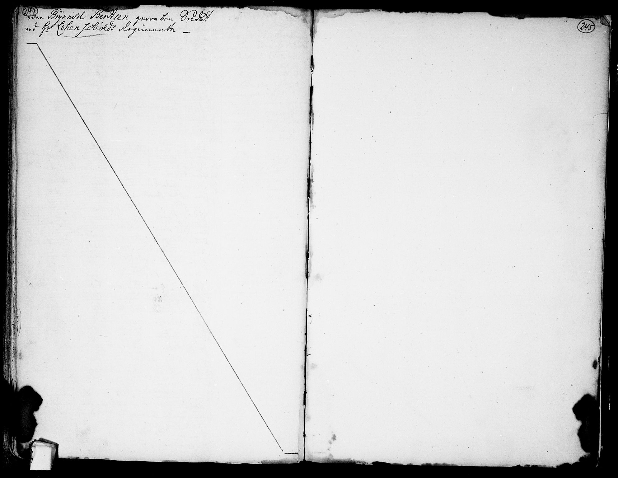 Rødenes prestekontor Kirkebøker, AV/SAO-A-2005/F/Fa/L0002: Ministerialbok nr. I 2, 1733-1776, s. 244-245