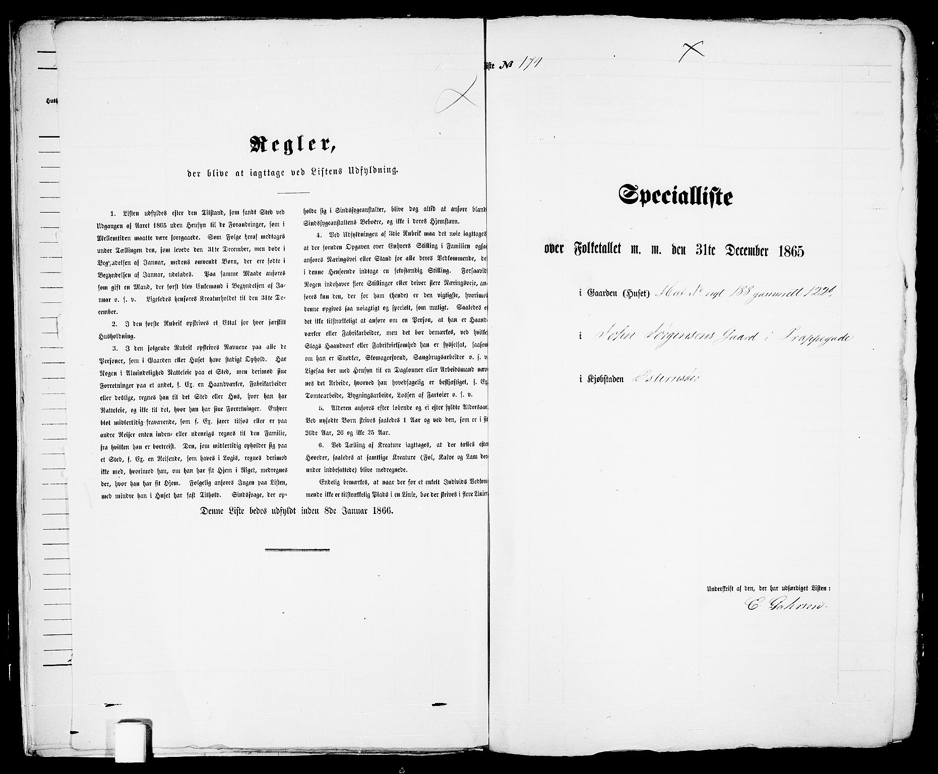 RA, Folketelling 1865 for 0901B Risør prestegjeld, Risør kjøpstad, 1865, s. 359