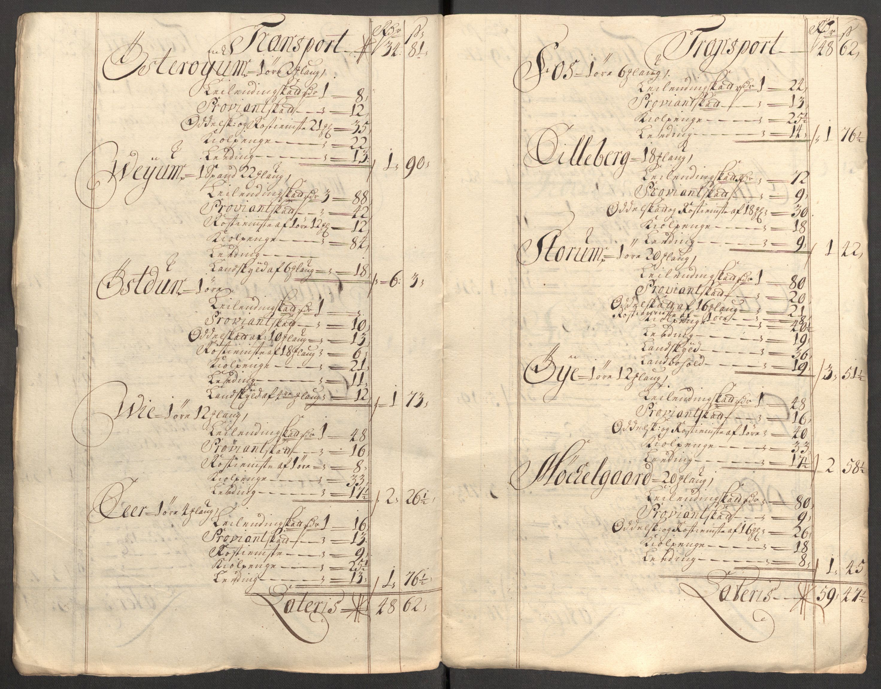 Rentekammeret inntil 1814, Reviderte regnskaper, Fogderegnskap, AV/RA-EA-4092/R64/L4430: Fogderegnskap Namdal, 1707-1708, s. 425