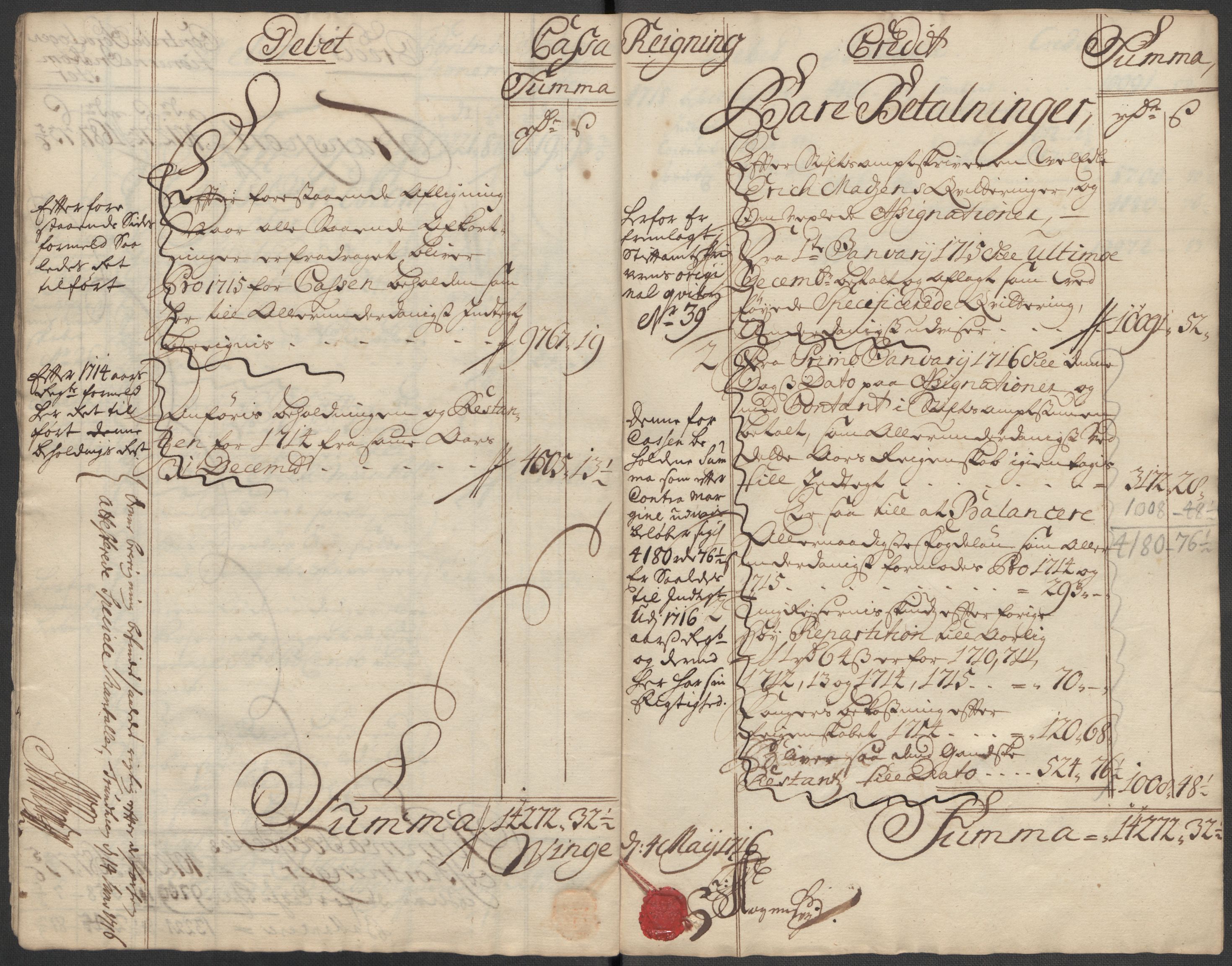 Rentekammeret inntil 1814, Reviderte regnskaper, Fogderegnskap, RA/EA-4092/R62/L4205: Fogderegnskap Stjørdal og Verdal, 1715, s. 11