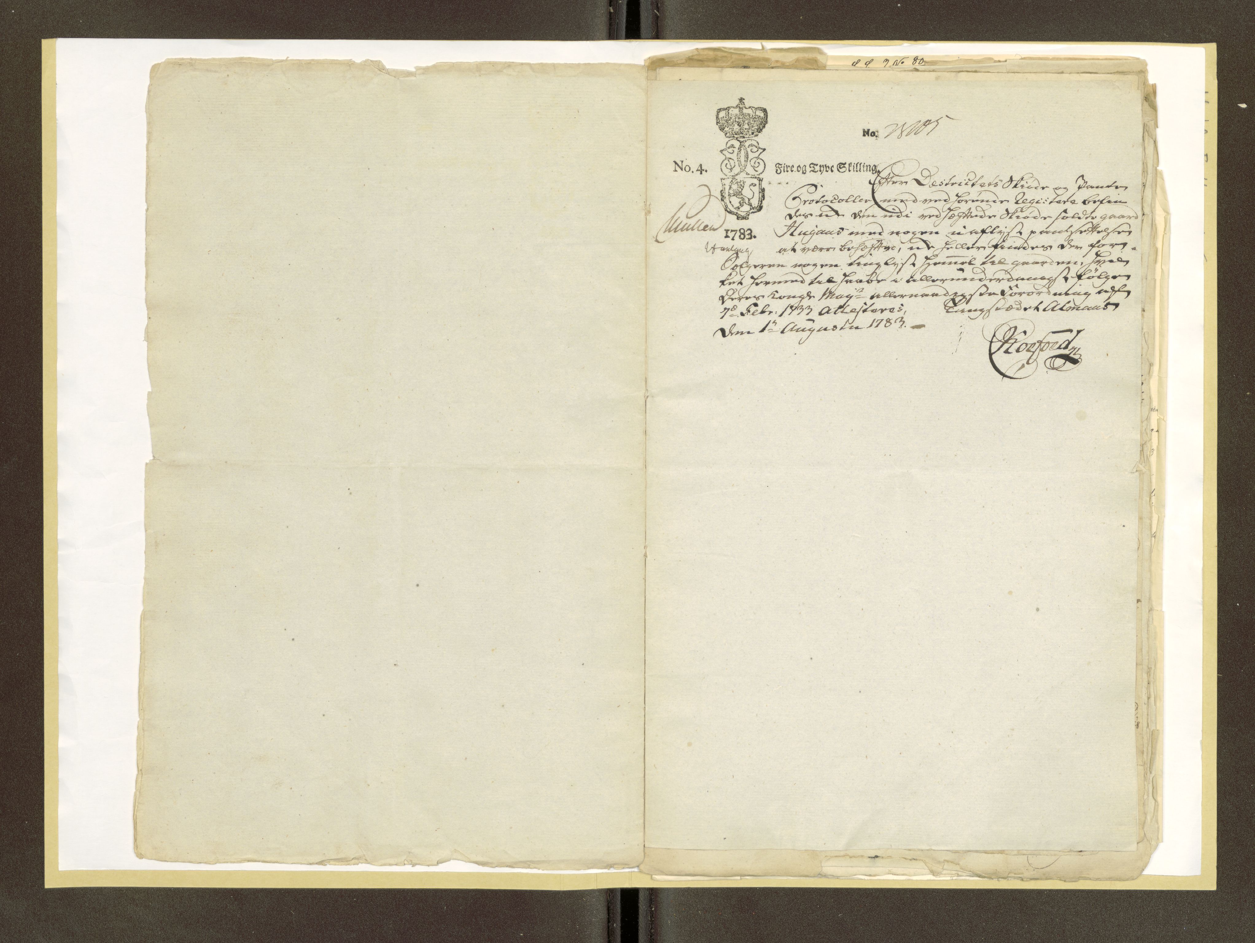 Røros kobberverk, AV/SAT-PA-0211/1/16/16F4/L0001: Strøgods i Singsås, 1759-1904, s. 6
