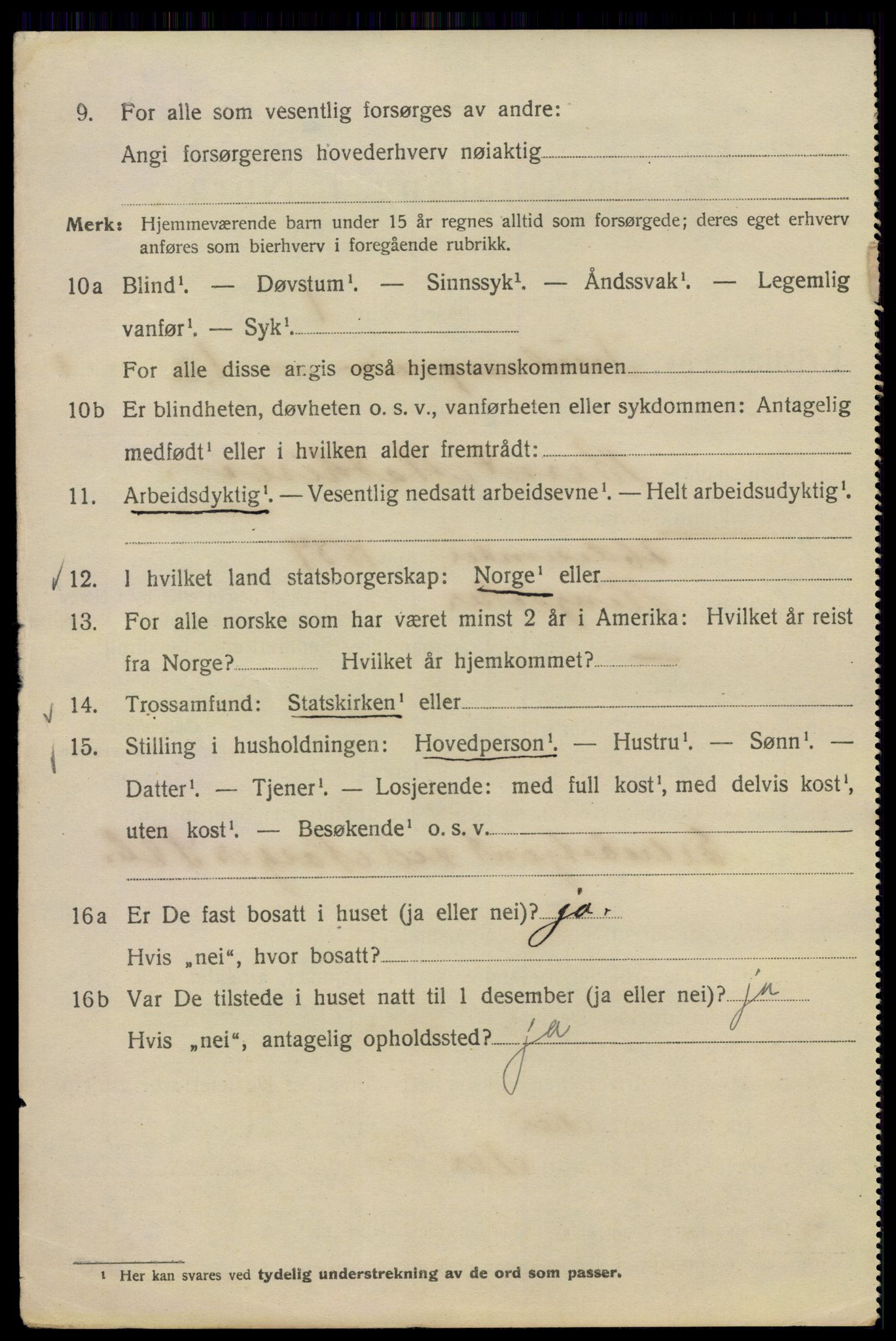 SAO, Folketelling 1920 for 0301 Kristiania kjøpstad, 1920, s. 603302