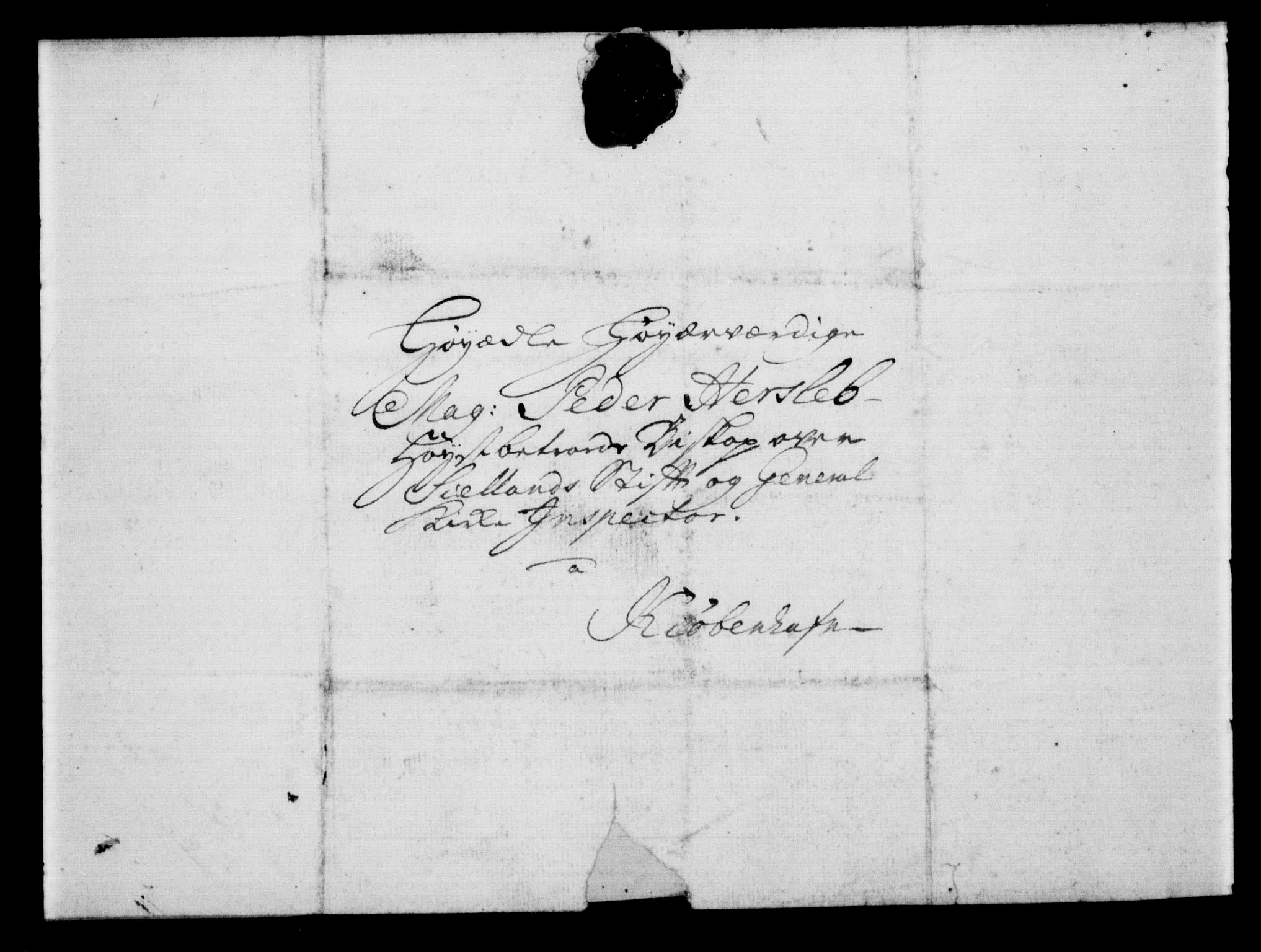 Generalkirkeinspektionskollegiet, DRA/A-0008/F4-06/F4-06-06: Protokollerede indkomne sager, 1741