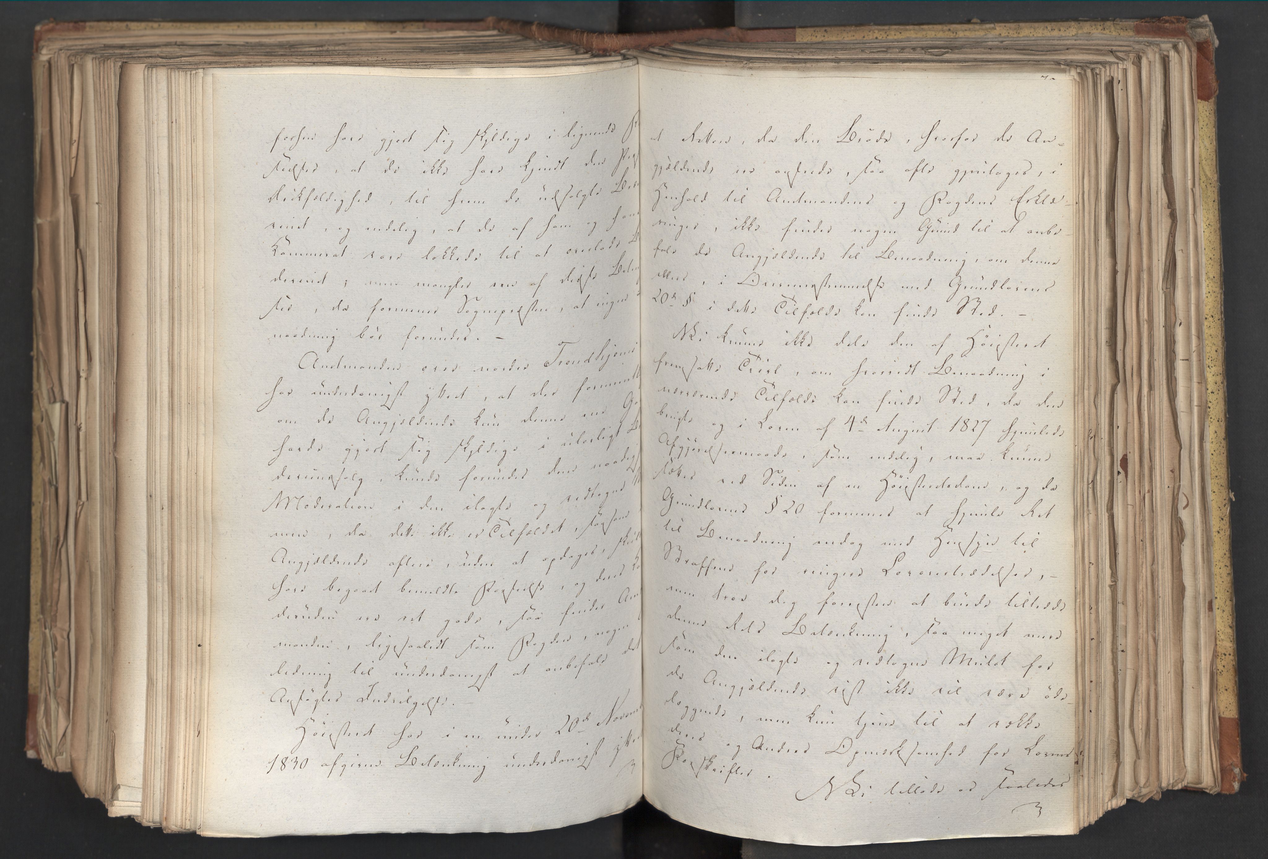 Statsrådsavdelingen i Stockholm, AV/RA-S-1003/D/Da/L0068: Regjeringsinnstillinger nr. 660-876, 1830, s. 499