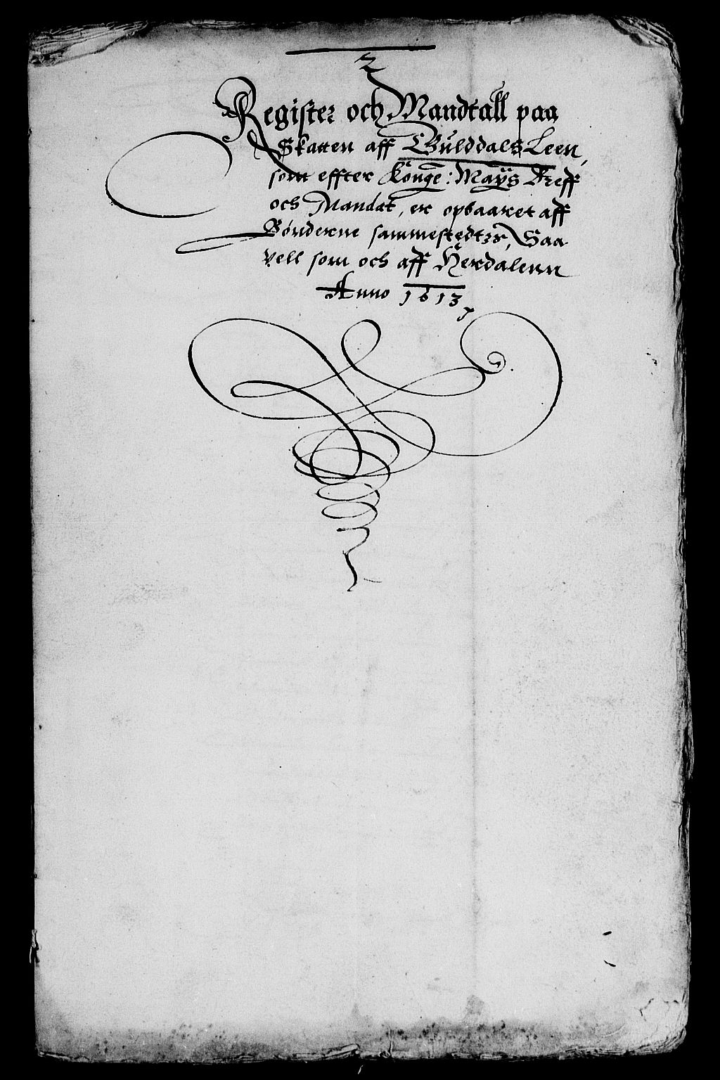 Rentekammeret inntil 1814, Reviderte regnskaper, Lensregnskaper, AV/RA-EA-5023/R/Rb/Rbw/L0012: Trondheim len, 1613-1615