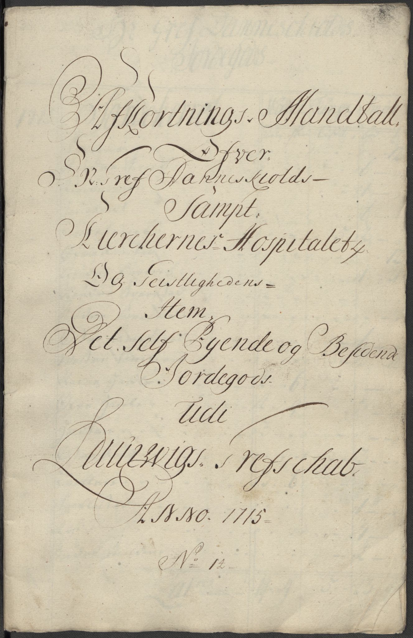 Rentekammeret inntil 1814, Reviderte regnskaper, Fogderegnskap, RA/EA-4092/R33/L1986: Fogderegnskap Larvik grevskap, 1714-1715, s. 535