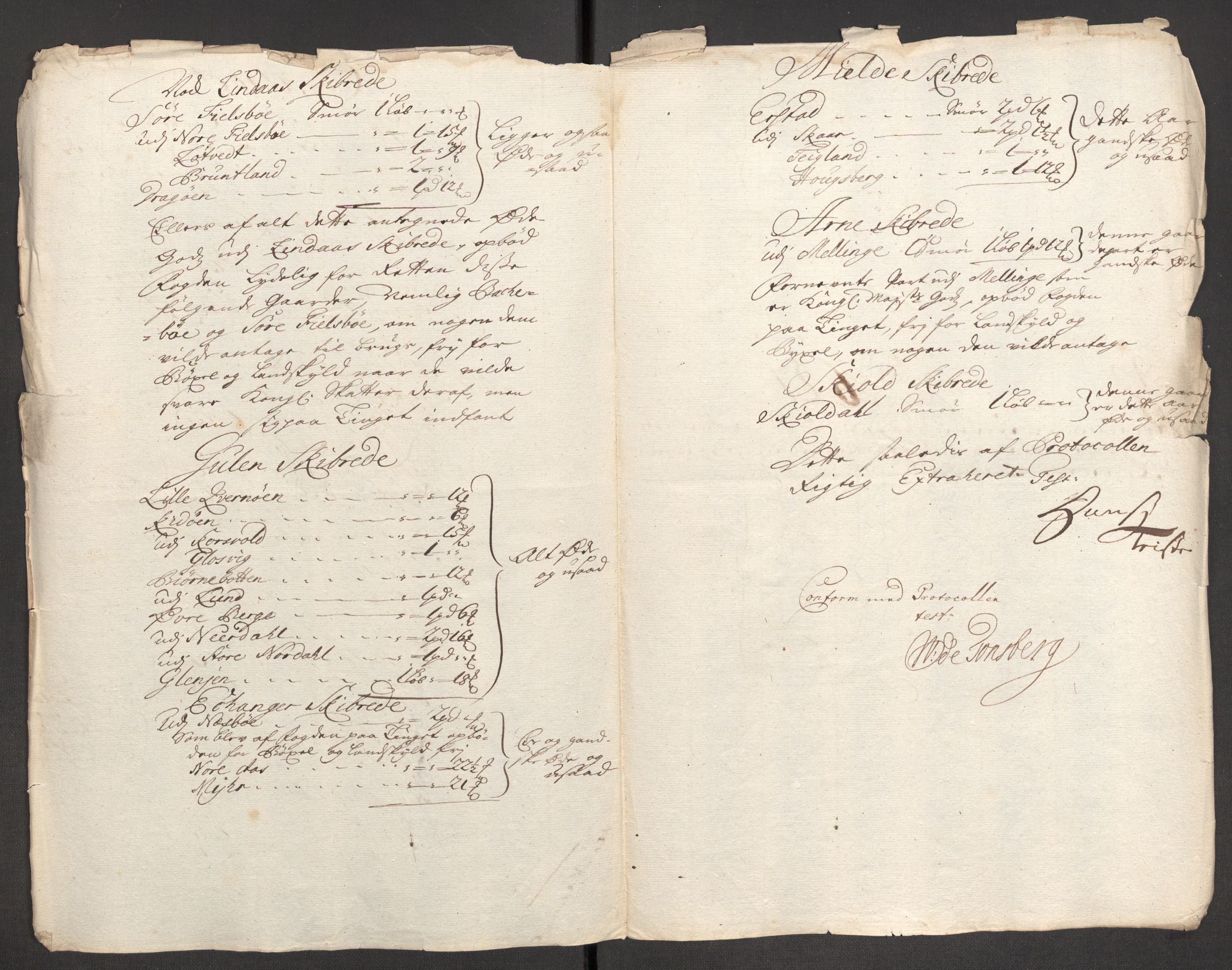Rentekammeret inntil 1814, Reviderte regnskaper, Fogderegnskap, AV/RA-EA-4092/R51/L3189: Fogderegnskap Nordhordland og Voss, 1708, s. 371
