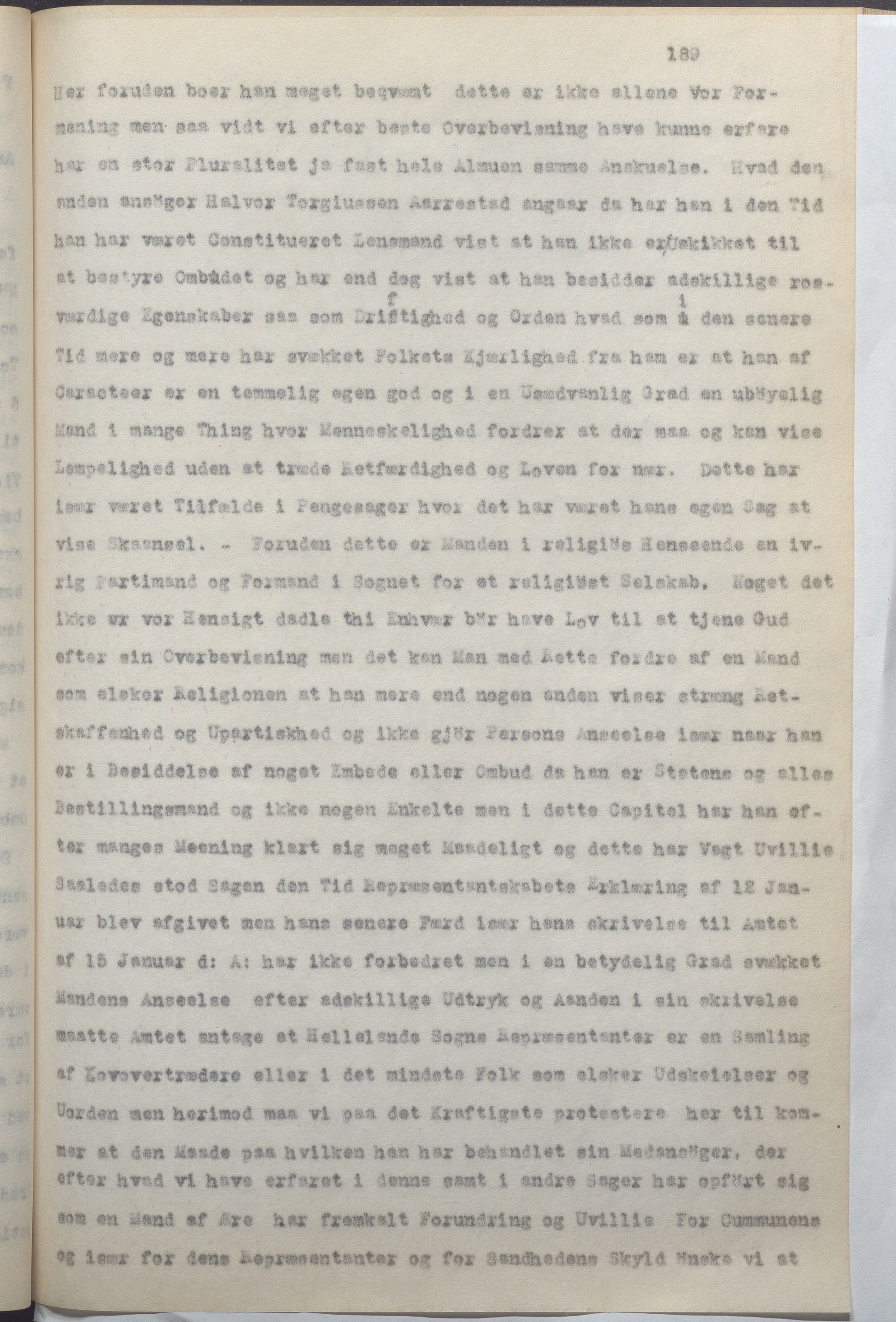 Helleland kommune - Formannskapet, IKAR/K-100479/A/Ab/L0001: Avskrift av møtebok, 1837-1866, s. 189