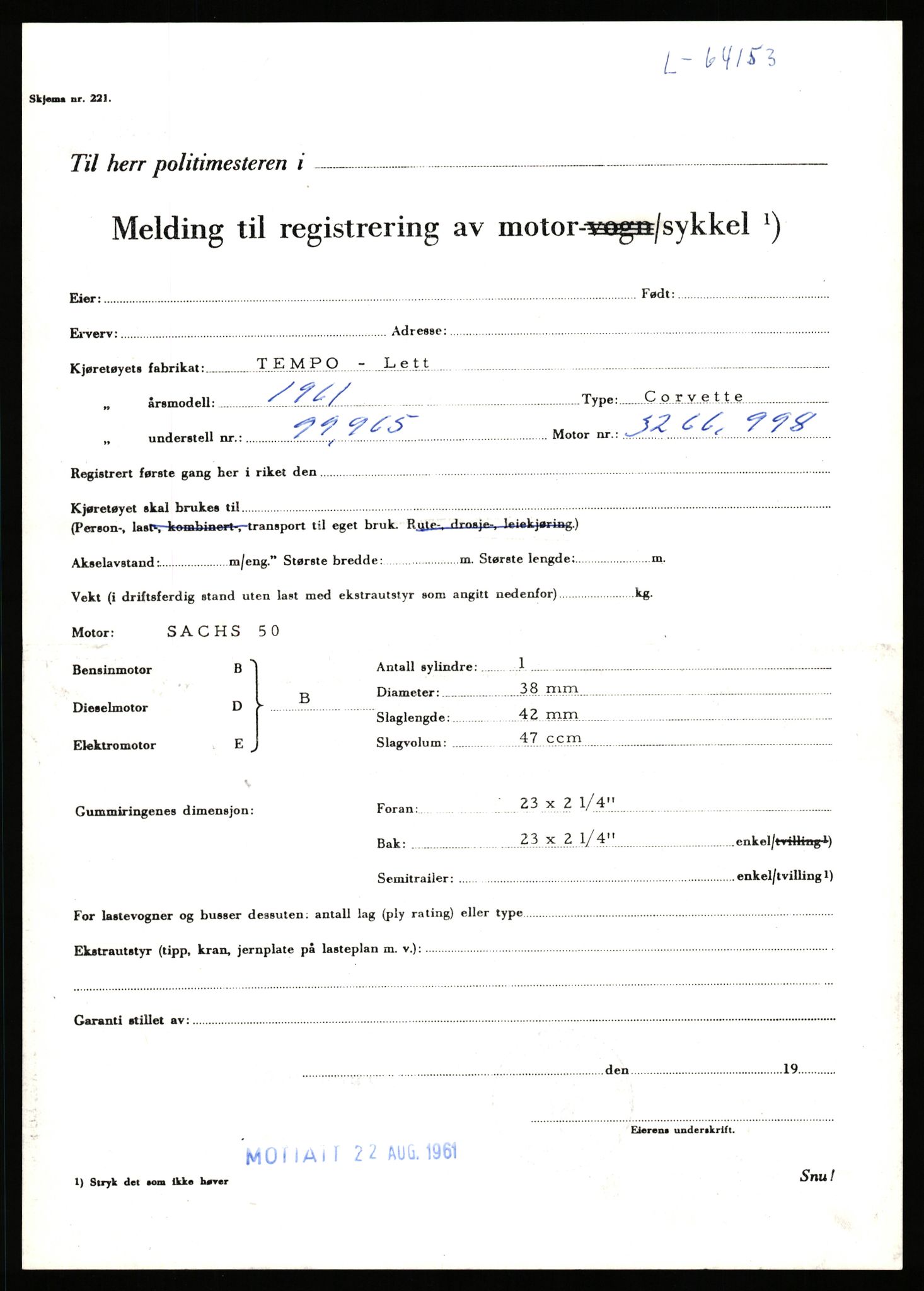 Stavanger trafikkstasjon, AV/SAST-A-101942/0/F/L0064: L-63800 - L-65399, 1930-1971, s. 690