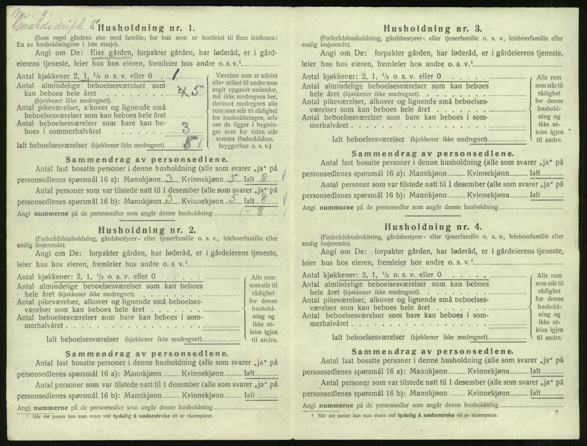 SAT, Folketelling 1920 for 1542 Eresfjord og Vistdal herred, 1920, s. 34