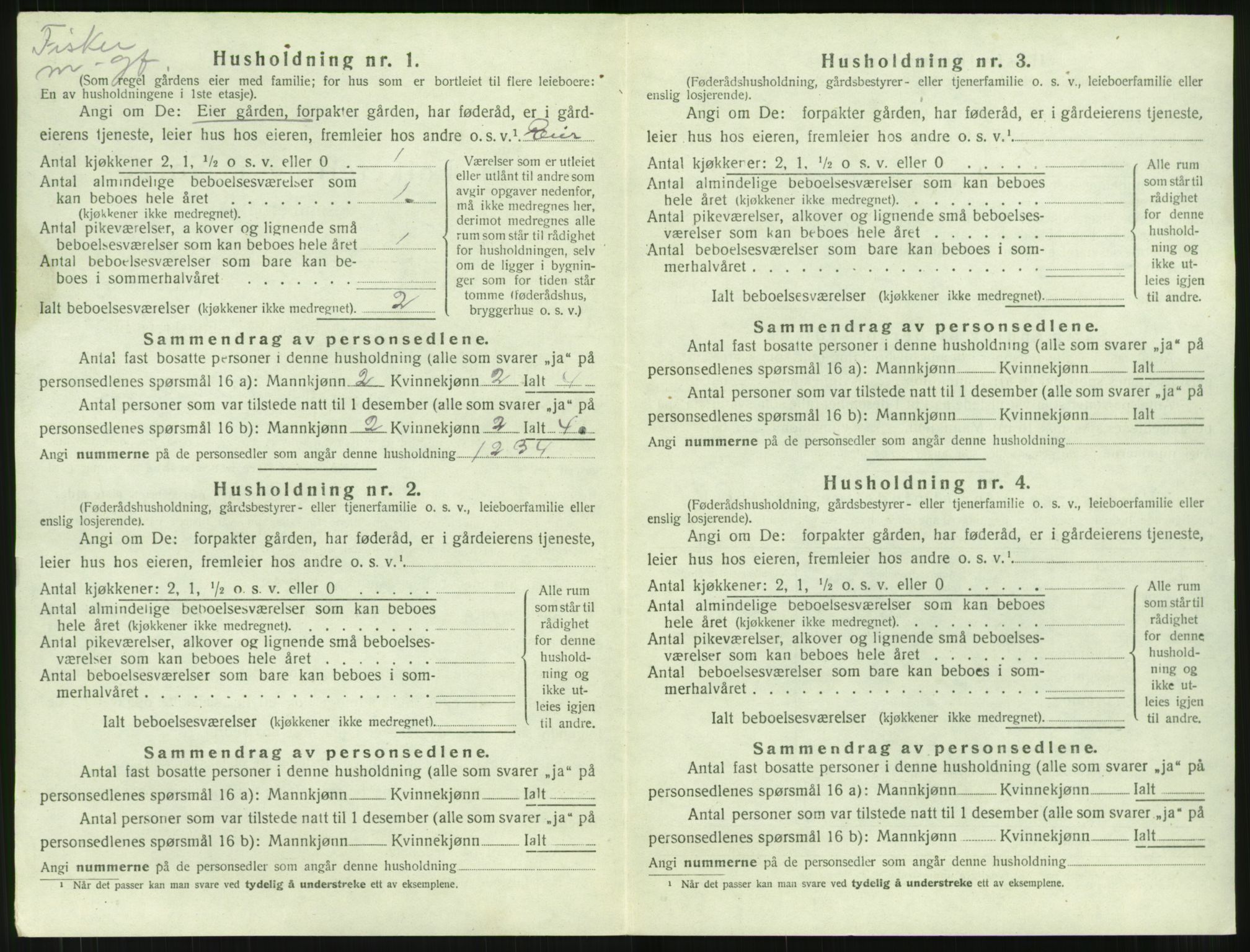 SAT, Folketelling 1920 for 1569 Aure herred, 1920, s. 757